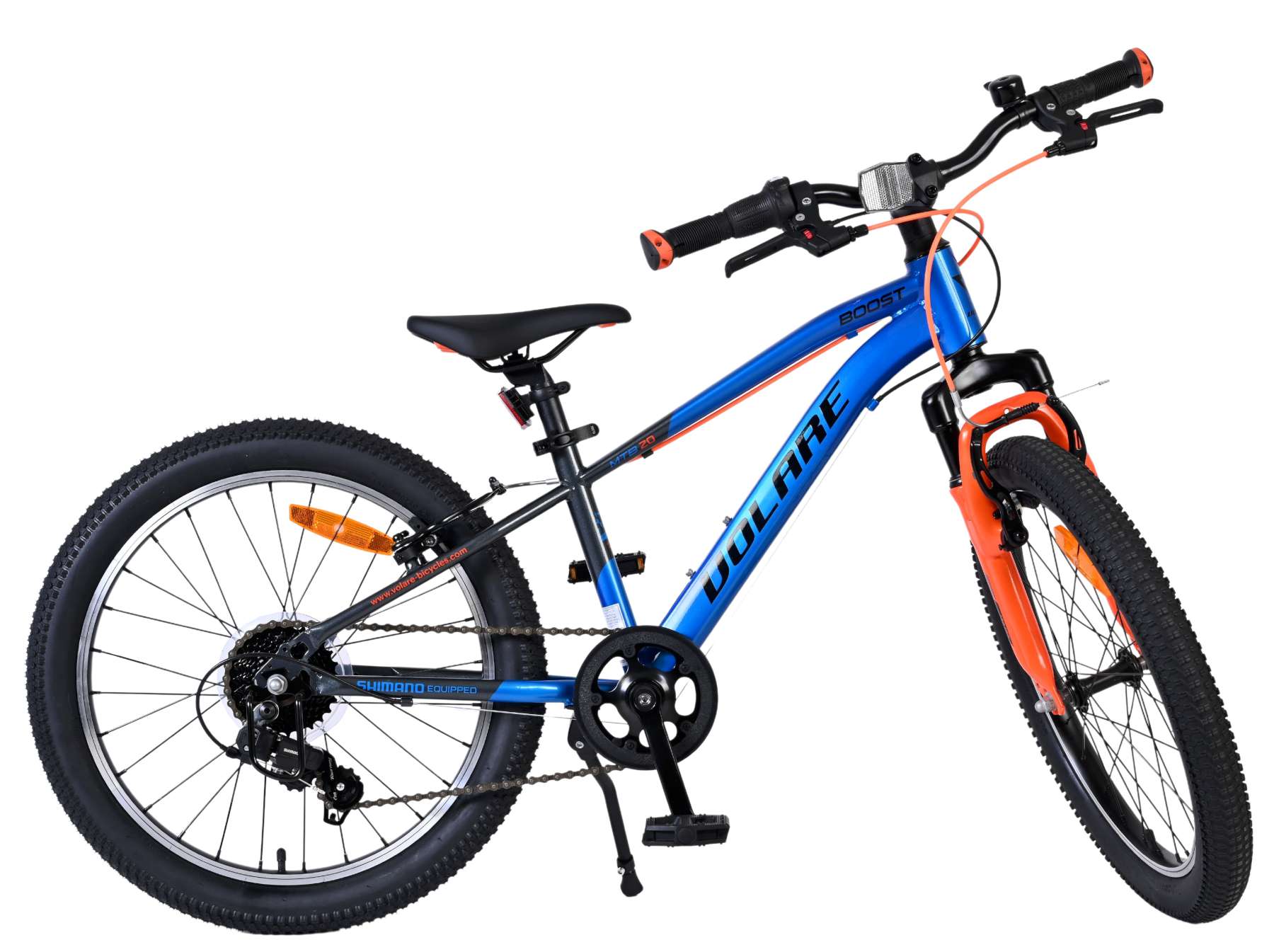 Volare Boost Kinderfiets - 20 inch - 7 Speed - Blauw/Grijs 11 Volare Boost Kinderfiets - 20 inch - 7 Speed - Blauw/Grijs - Afbeelding 11