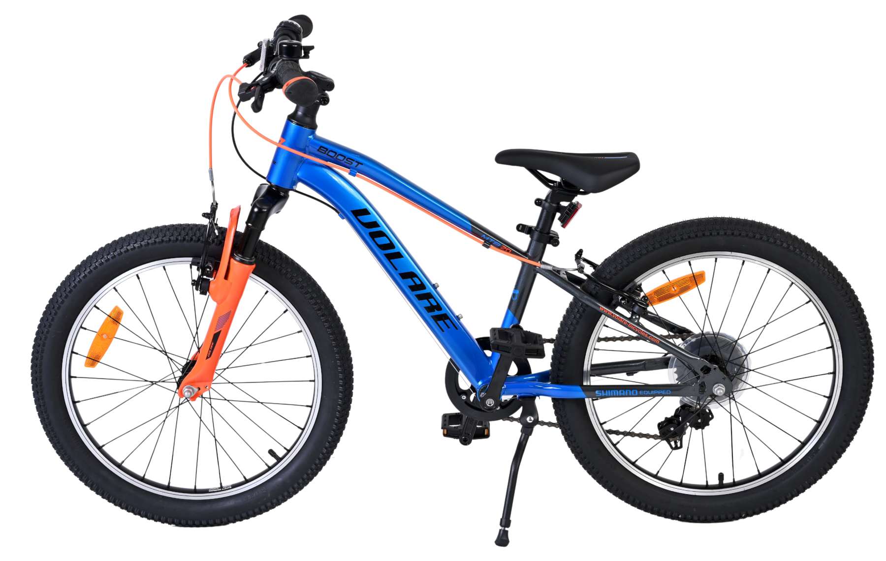 Volare Boost Kinderfiets - 20 inch - 7 Speed - Blauw/Grijs 8 Volare Boost Kinderfiets - 20 inch - 7 Speed - Blauw/Grijs - Afbeelding 8