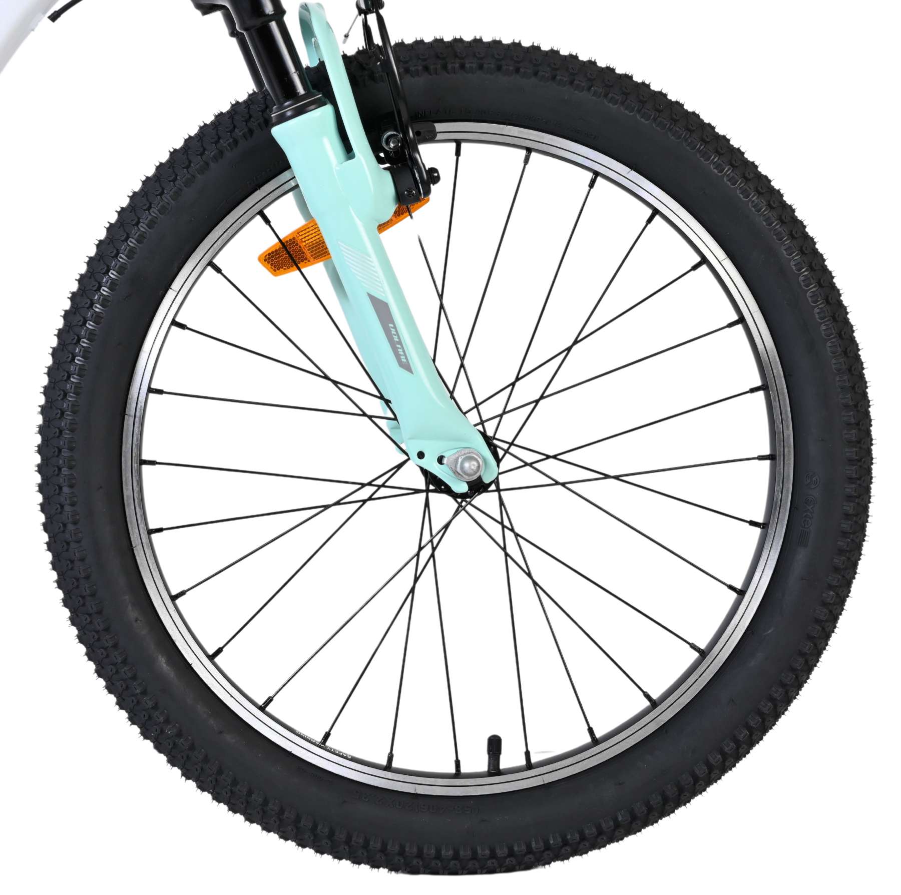 Volare Boost Kinderfiets - 20 inch - 7 Speed - Wit/Mintgroen 3 Volare Boost Kinderfiets - 20 inch - 7 Speed - Wit/Mintgroen - Afbeelding 3