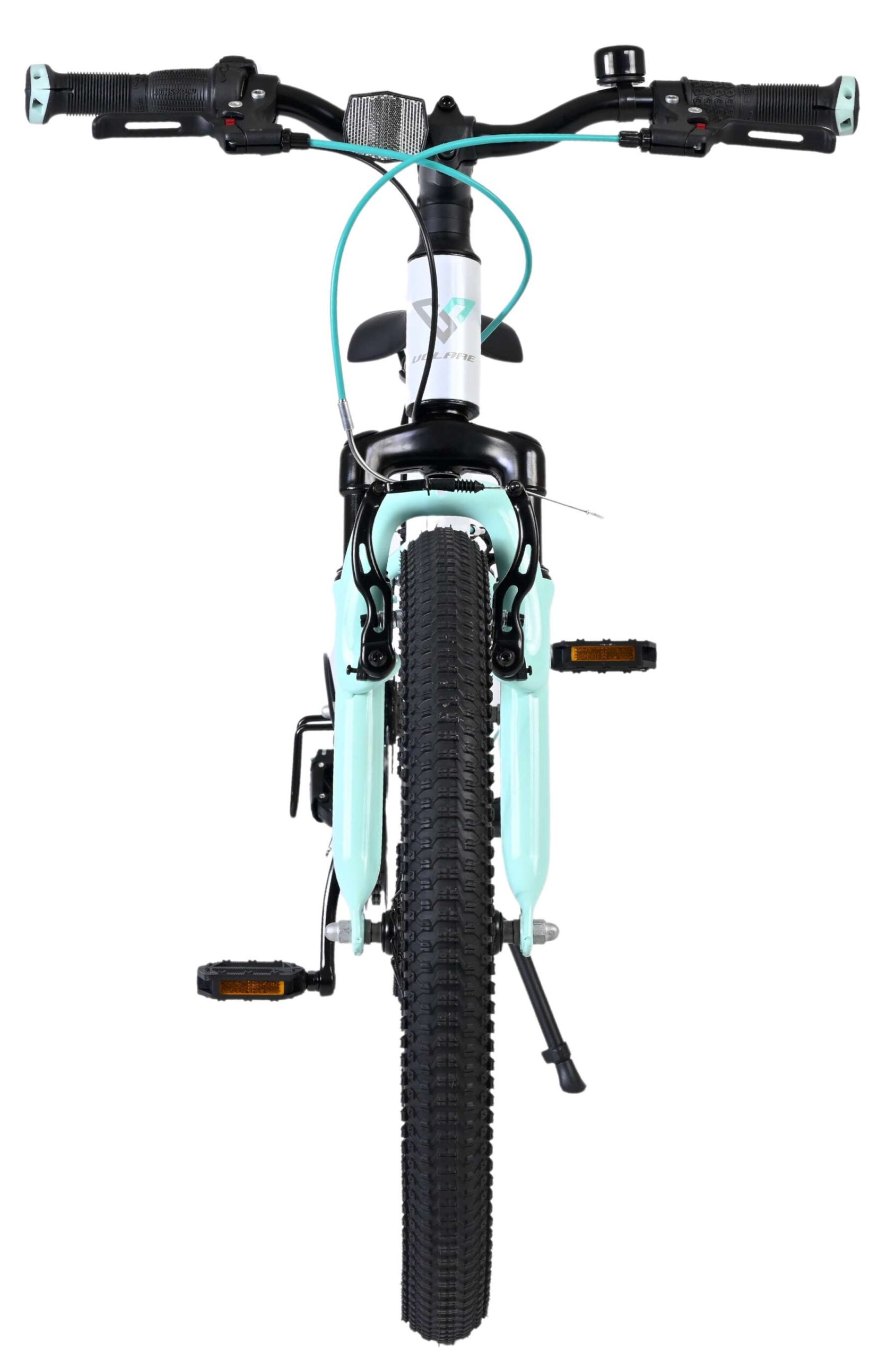 Volare Boost Kinderfiets - 20 inch - 7 Speed - Wit/Mintgroen 8 Volare Boost Kinderfiets - 20 inch - 7 Speed - Wit/Mintgroen - Afbeelding 8