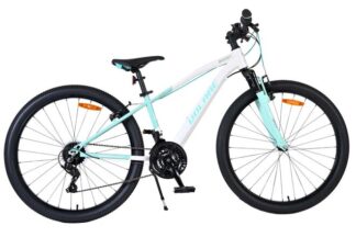 Volare Boost Kinderfiets - 26 inch - 21 speed - Wit/Mintgroen