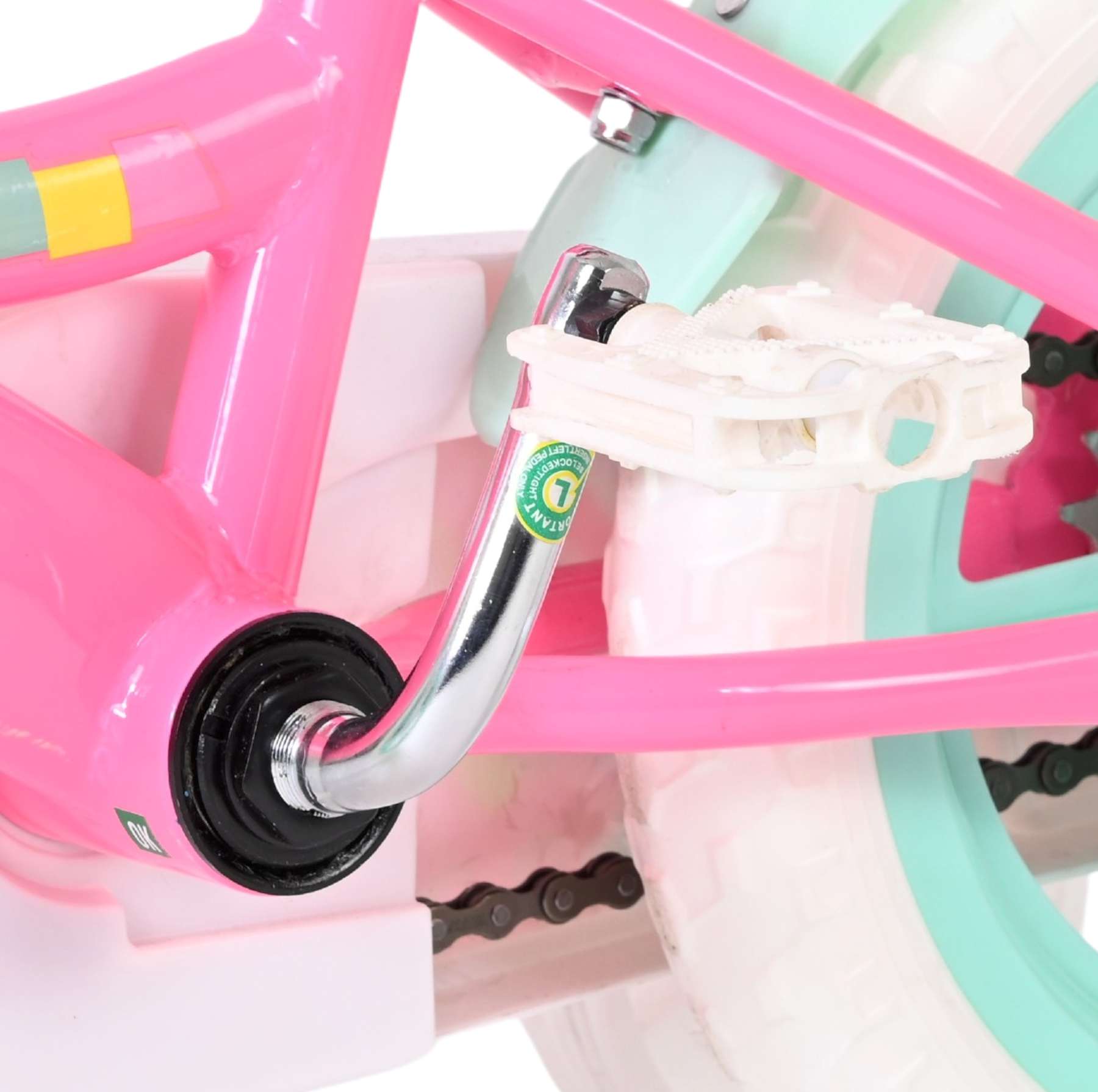 Barbie Kinderfiets - Meisjes - Mag Wheels - 12 inch - Roze 9 Barbie Kinderfiets - Meisjes - Mag Wheels - 12 inch - Roze - Afbeelding 9