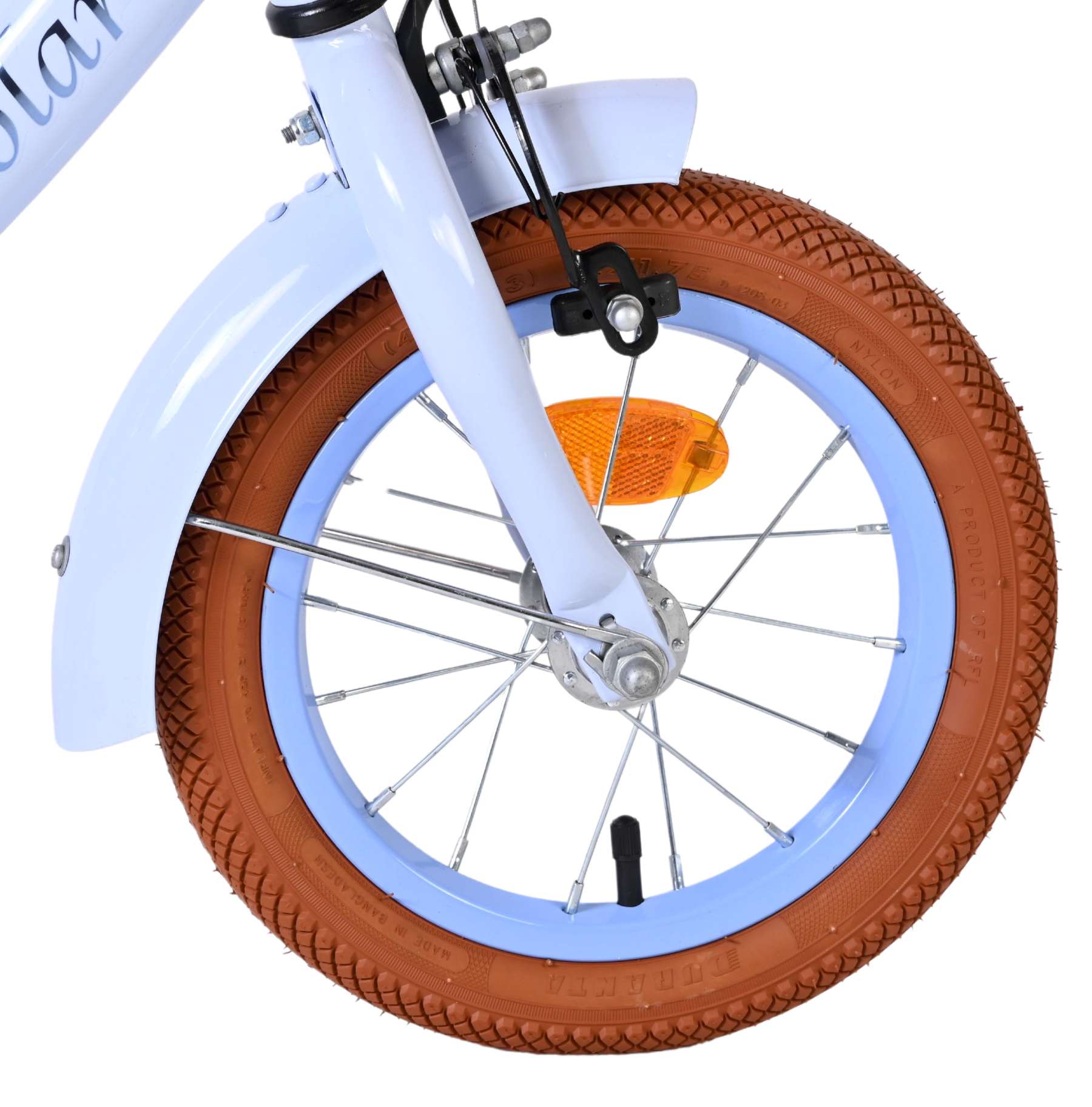 Volare Ashley Kinderfiets - Meisjes - 12 inch - Pastel Blauw - Twee handremmen 3 Volare Ashley Kinderfiets - Meisjes - 12 inch - Pastel Blauw - Twee handremmen - Afbeelding 3