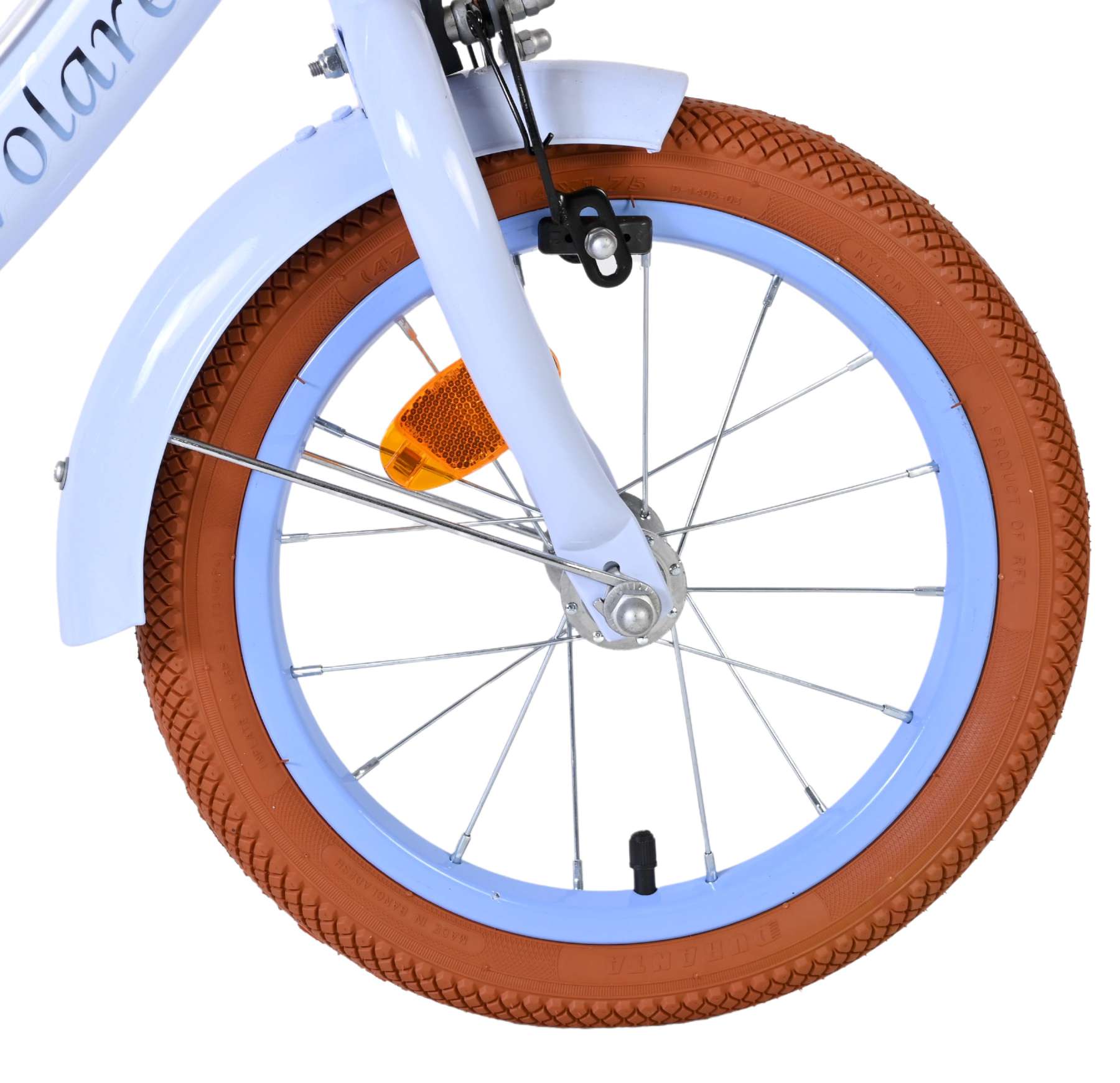 Volare Ashley Kinderfiets - Meisjes - 14 inch - Pastel Blauw - Twee Handremmen 3 Volare Ashley Kinderfiets - Meisjes - 14 inch - Pastel Blauw - Twee Handremmen - Afbeelding 3