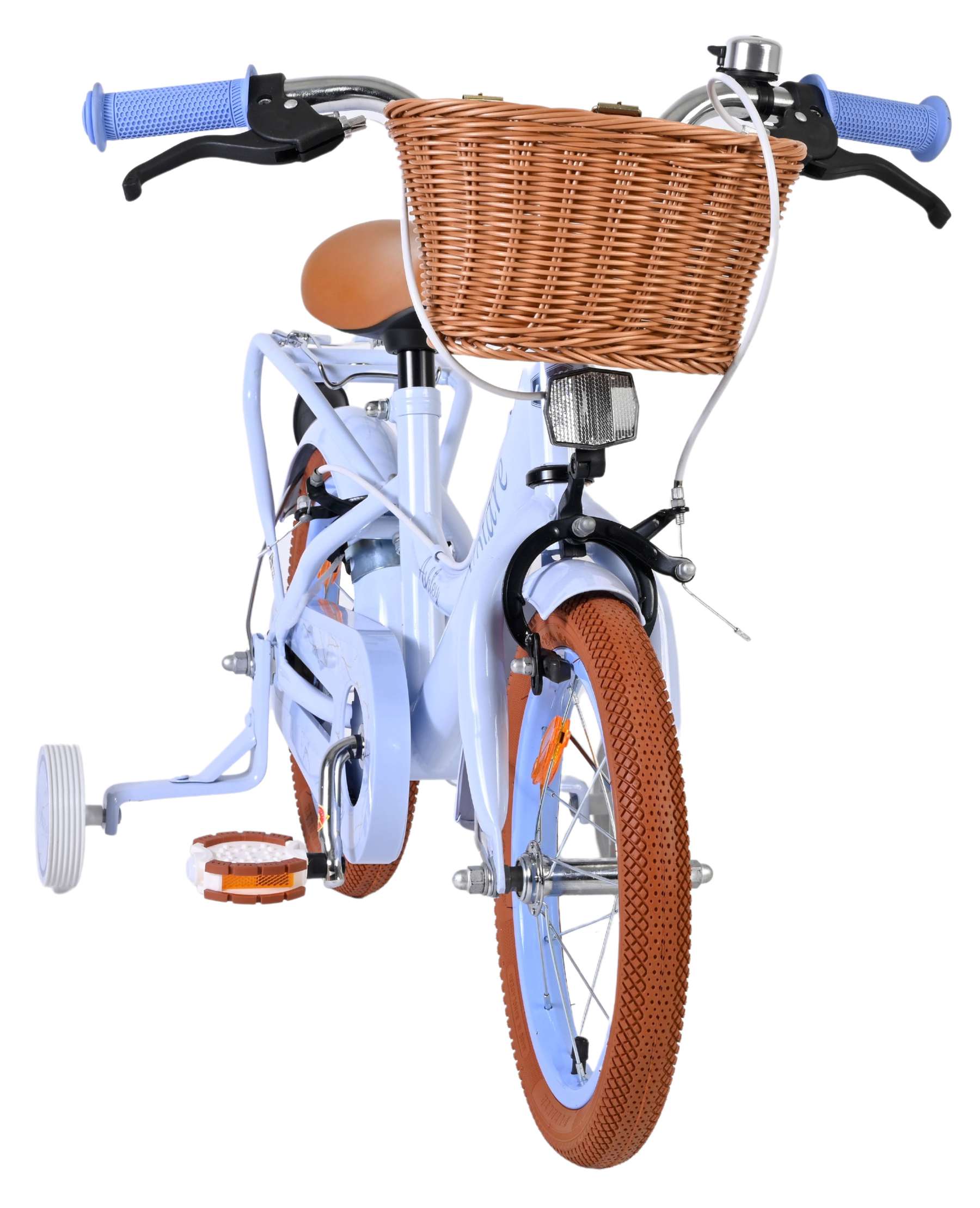 Volare Ashley Kinderfiets - Meisjes - 14 inch - Pastel Blauw - Twee Handremmen 5 Volare Ashley Kinderfiets - Meisjes - 14 inch - Pastel Blauw - Twee Handremmen - Afbeelding 5