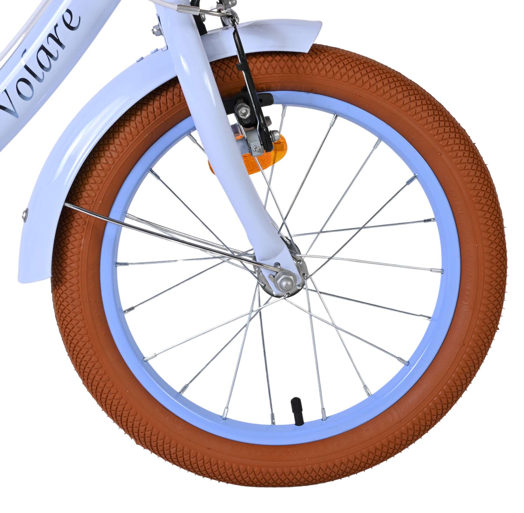 Volare Ashley Kinderfiets - Meisjes - 16 inch - Pastel Blauw- Twee Handremmen - Afbeelding 3