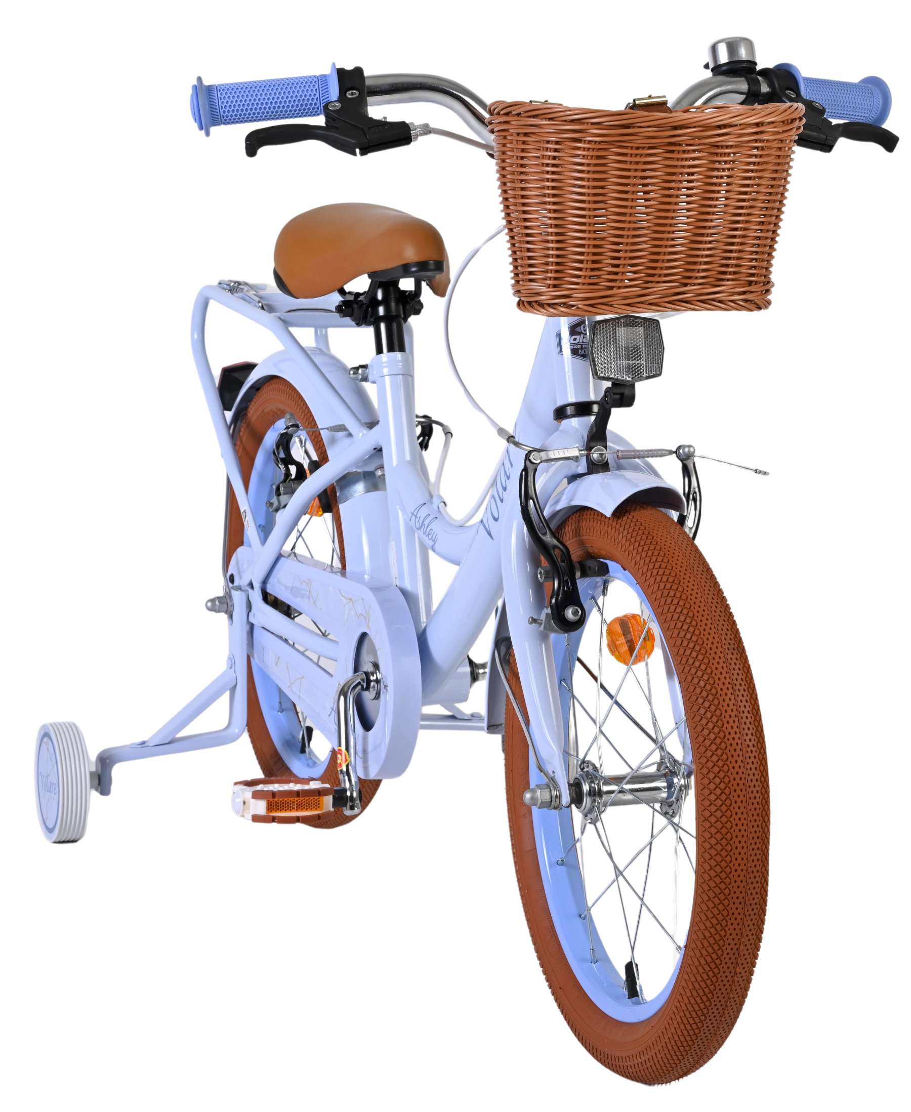 Volare Ashley Kinderfiets - Meisjes - 16 inch - Pastel Blauw- Twee Handremmen - Afbeelding 5