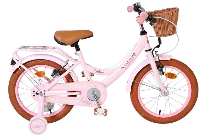 Volare Ashley Kinderfiets - Meisjes - 16 inch - Roze - Twee Handremmen 1 Volare Ashley Kinderfiets - Meisjes - 16 inch - Roze - Twee Handremmen