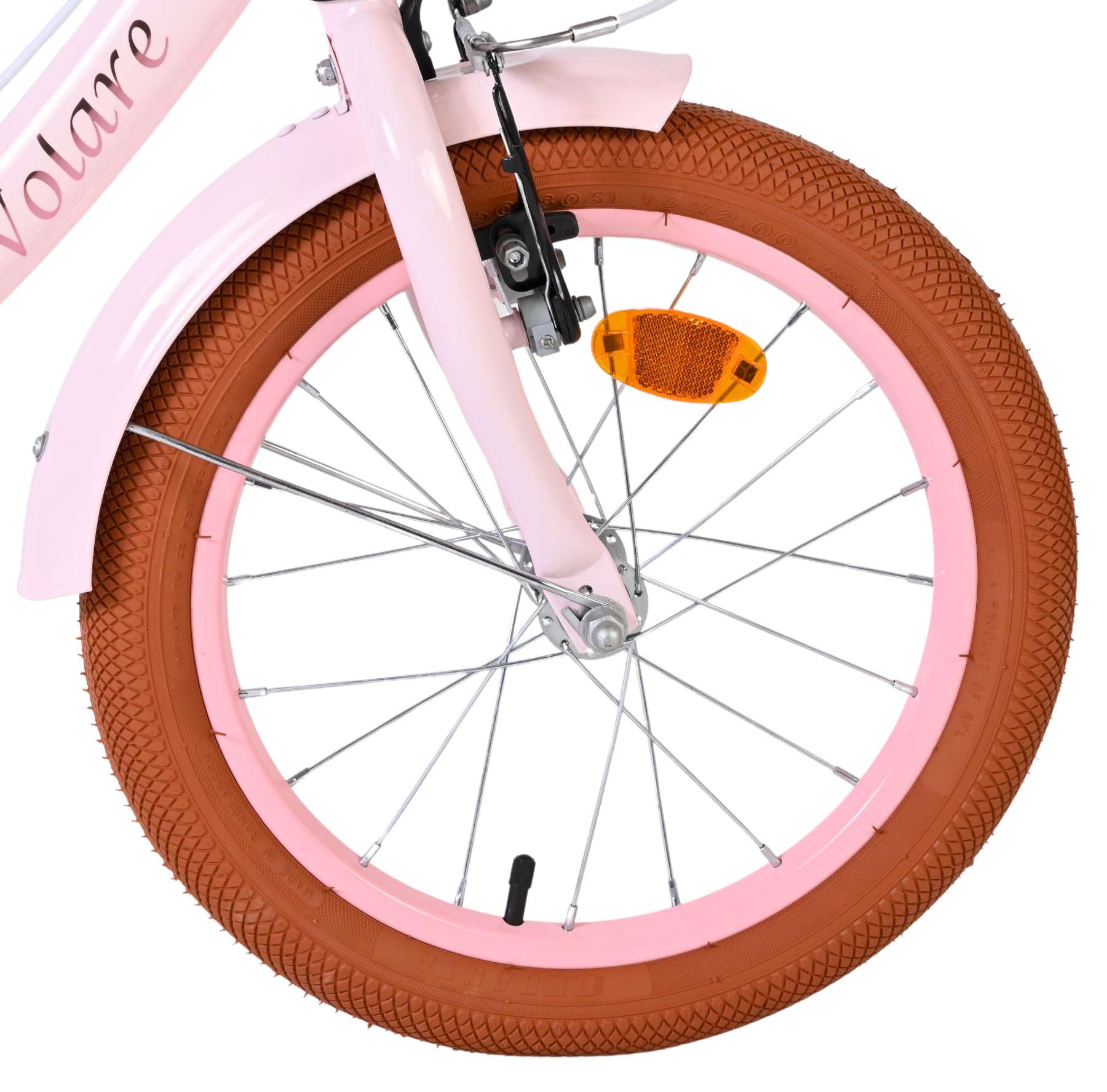 Volare Ashley Kinderfiets - Meisjes - 16 inch - Roze - Twee Handremmen 3 Volare Ashley Kinderfiets - Meisjes - 16 inch - Roze - Twee Handremmen - Afbeelding 3