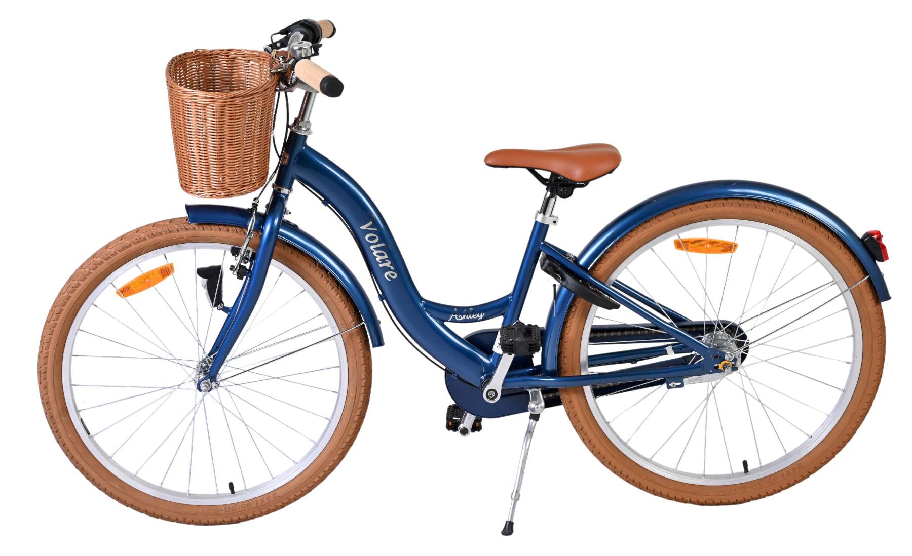 Volare Ashley Kinderfiets - Meisjes - 24 inch - Blauw 8 Volare Ashley Kinderfiets - Meisjes - 24 inch - Blauw - Afbeelding 8