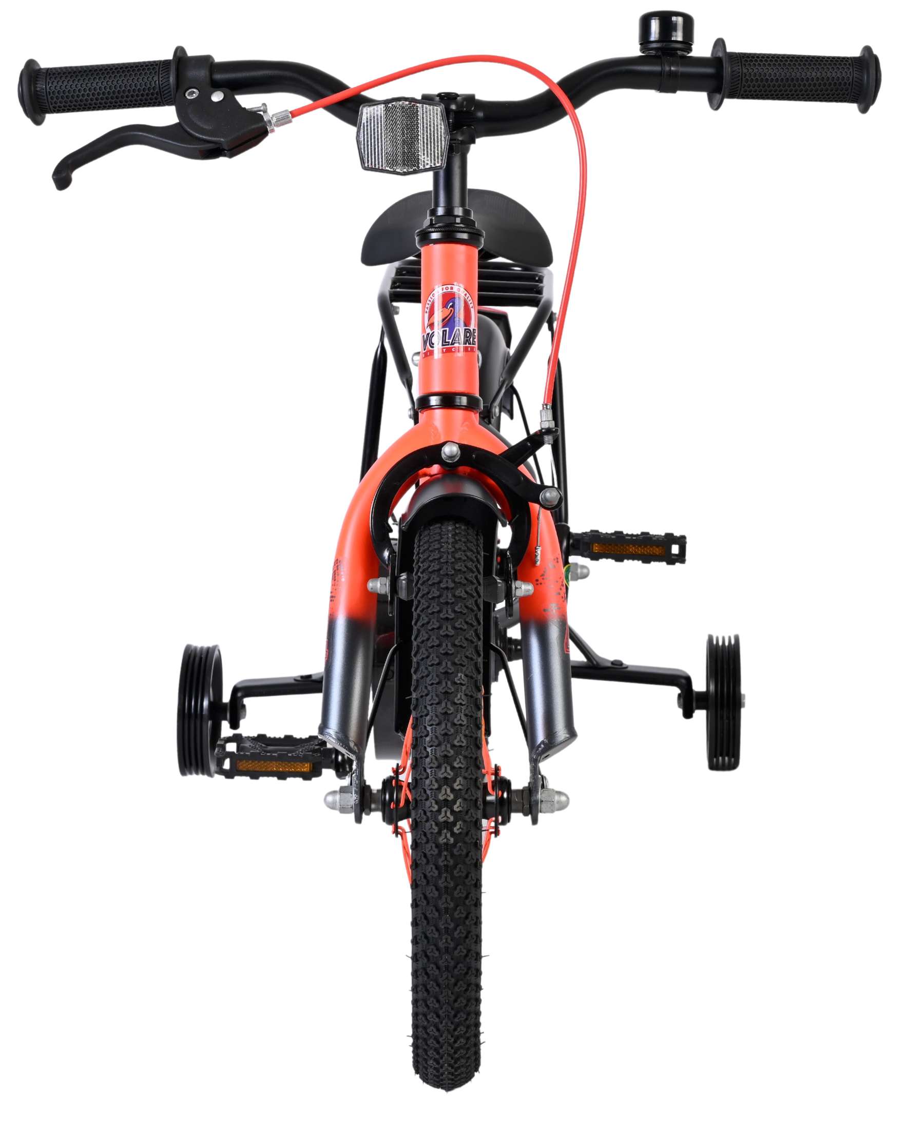 Volare Thombike Kinderfiets - Jongens - 14 inch - Oranje/Grijs 6 Volare Thombike Kinderfiets - Jongens - 14 inch - Oranje/Grijs - Afbeelding 6