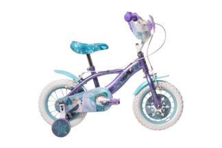Disney Frozen 2 Kinderfiets - Meisjes - 12 inch - Blauw/Paars - Twee handremmen