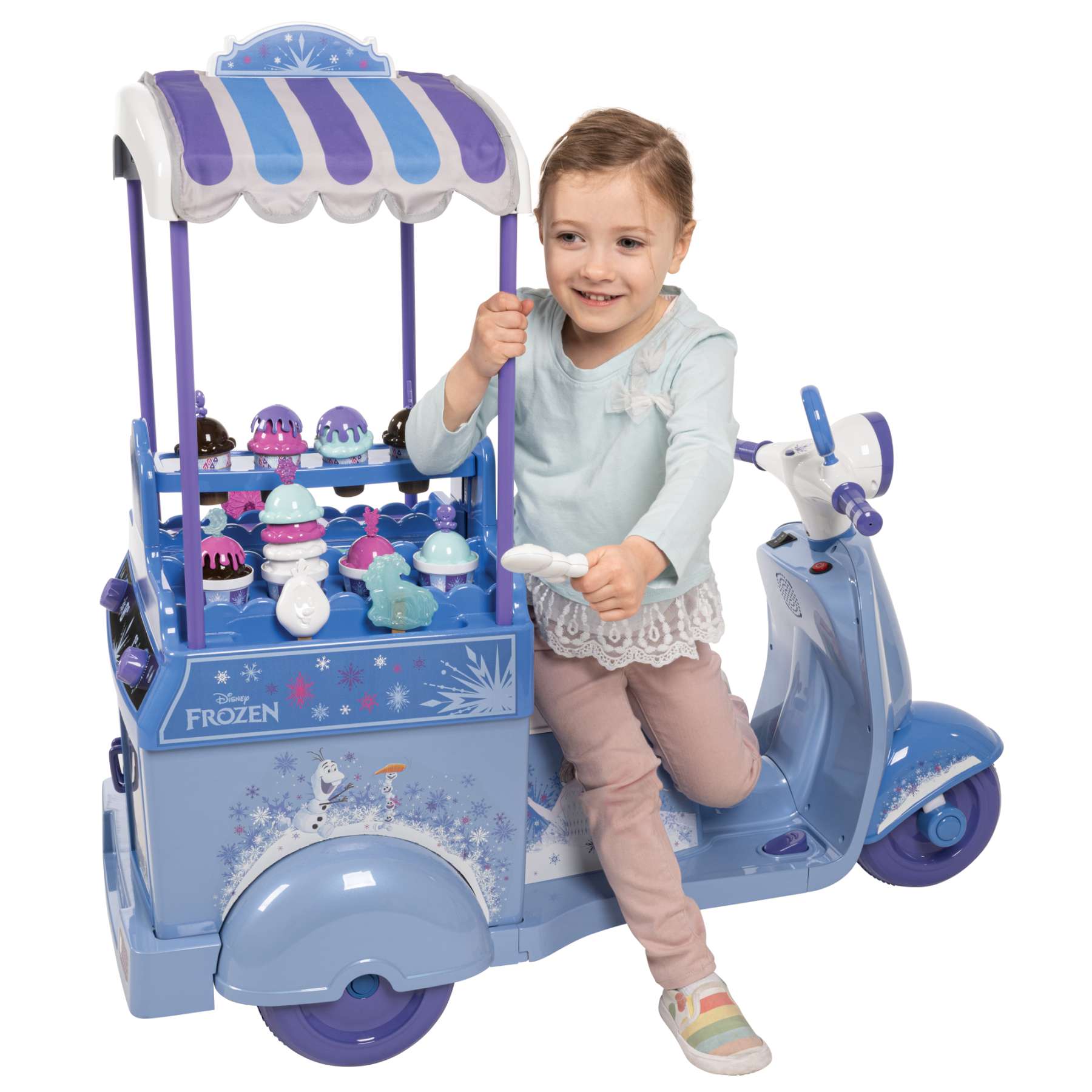 Disney Frozen Ijskar - Elektrische Ride-On 15 Disney Frozen Ijskar - Elektrische Ride-On - Afbeelding 15
