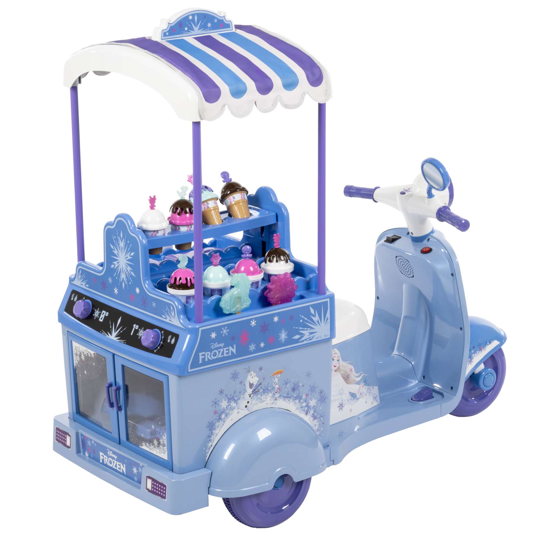 Disney Frozen Ijskar - Elektrische Ride-On 5 Disney Frozen Ijskar - Elektrische Ride-On - Afbeelding 5