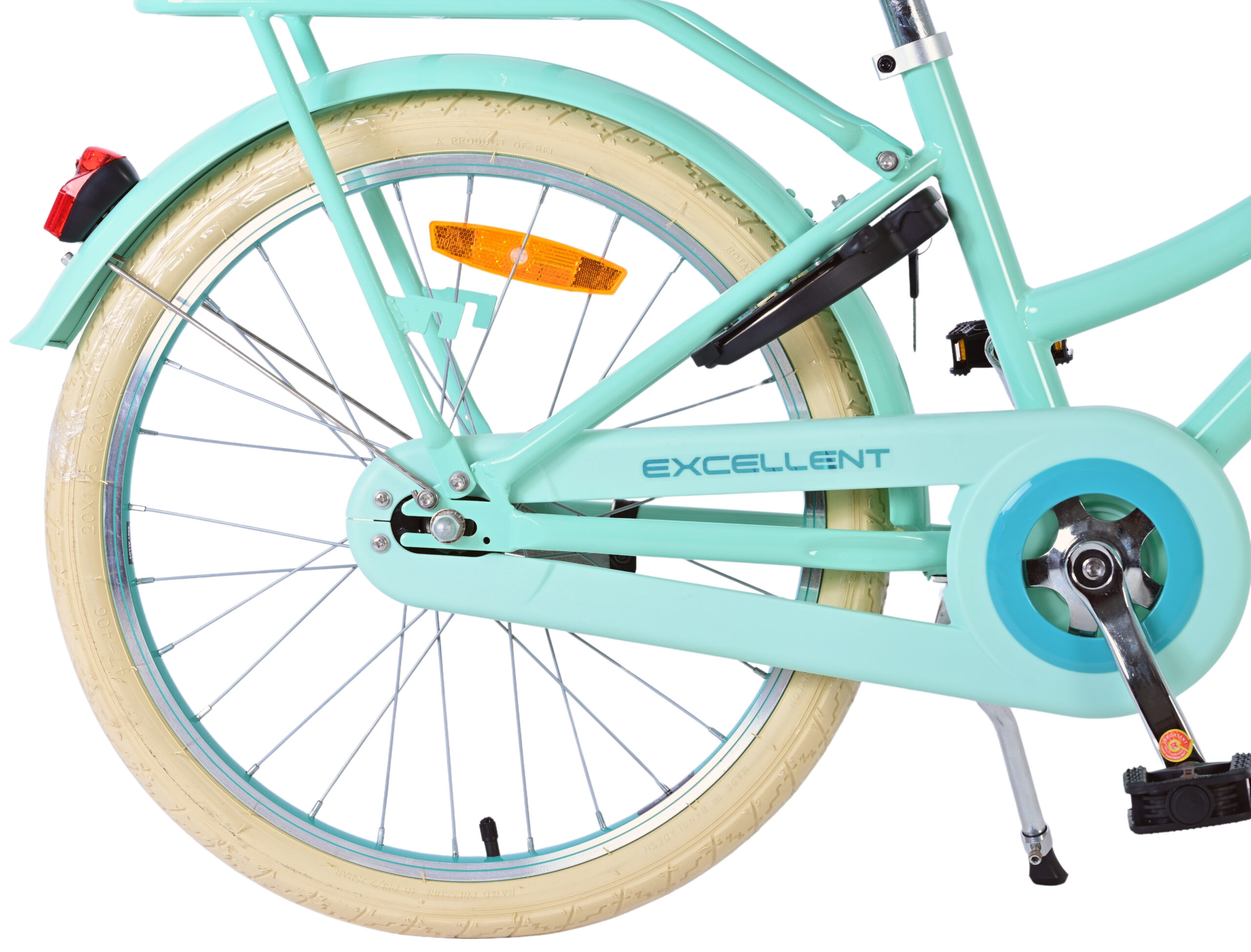 Volare Excellent Kinderfiets - Meisjes - 20 inch - Groen 2 Volare Excellent Kinderfiets - Meisjes - 20 inch - Groen - Afbeelding 2