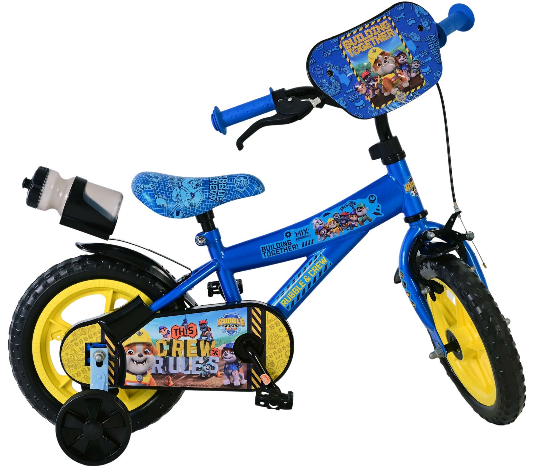 Paw Patrol - Rubble & Crew Kinderfiets - Jongens - Mag Wheels - 12 inch - Blauw 10 Paw Patrol - Rubble & Crew Kinderfiets - Jongens - Mag Wheels - 12 inch - Blauw - Afbeelding 10