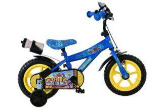 Paw Patrol - Rubble & Crew Kinderfiets - Jongens - Mag Wheels - 12 inch - Blauw