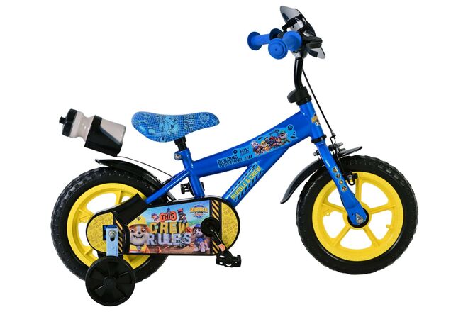 Paw Patrol - Rubble & Crew Kinderfiets - Jongens - Mag Wheels - 12 inch - Blauw 1 Paw Patrol - Rubble & Crew Kinderfiets - Jongens - Mag Wheels - 12 inch - Blauw