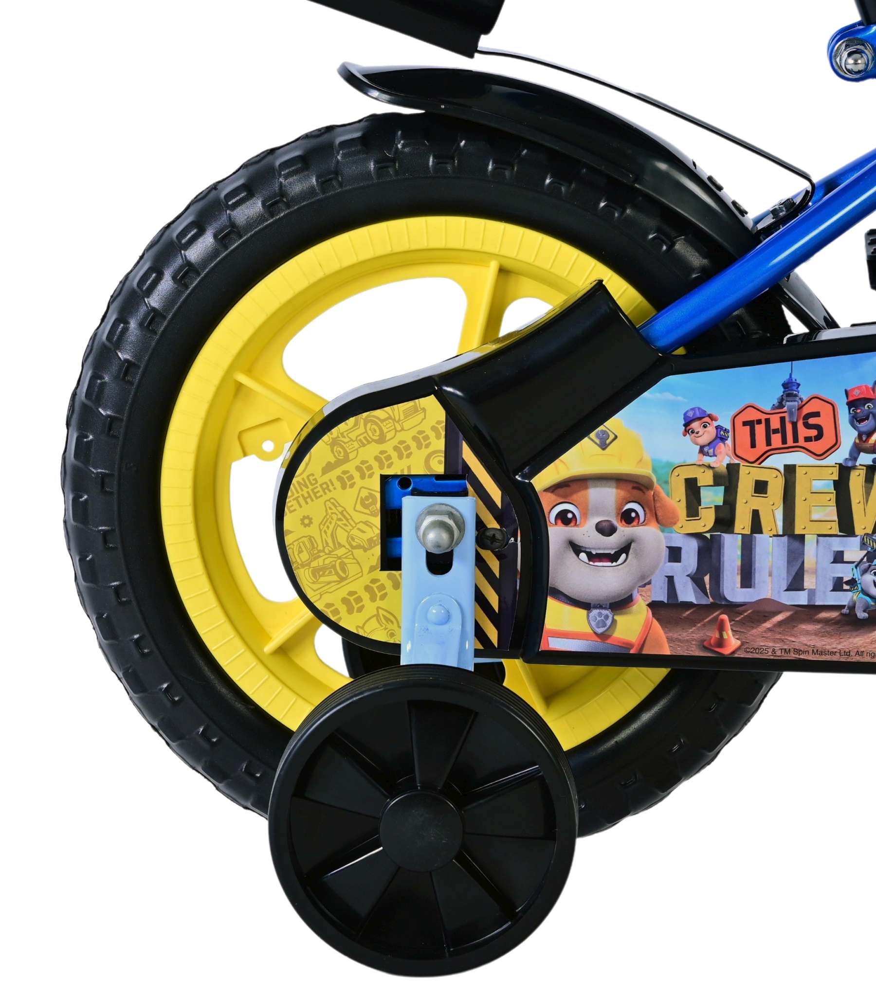 Paw Patrol - Rubble & Crew Kinderfiets - Jongens - Mag Wheels - 12 inch - Blauw 2 Paw Patrol - Rubble & Crew Kinderfiets - Jongens - Mag Wheels - 12 inch - Blauw - Afbeelding 2