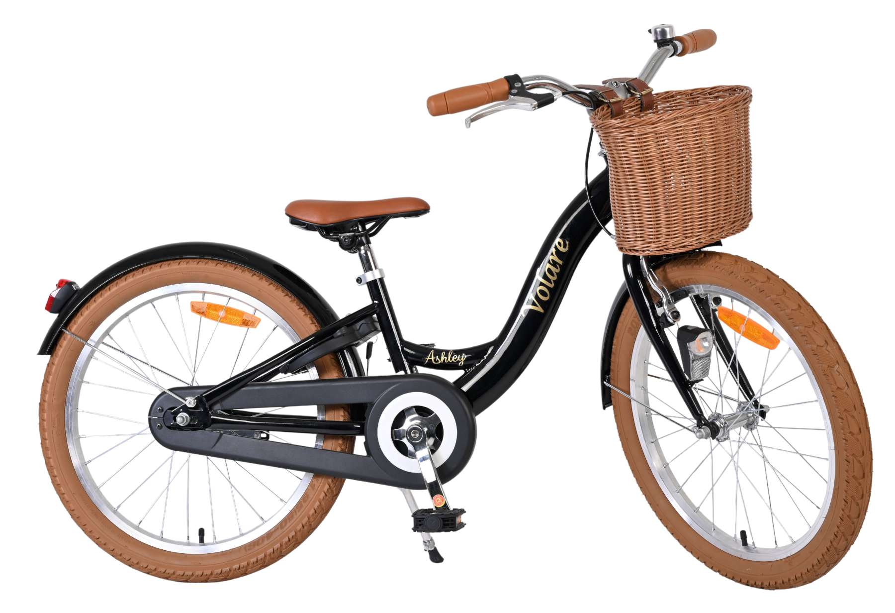 Volare Ashley Kinderfiets - Meisjes - 20 inch - Zwart 2 Volare Ashley Kinderfiets - Meisjes - 20 inch - Zwart - Afbeelding 2