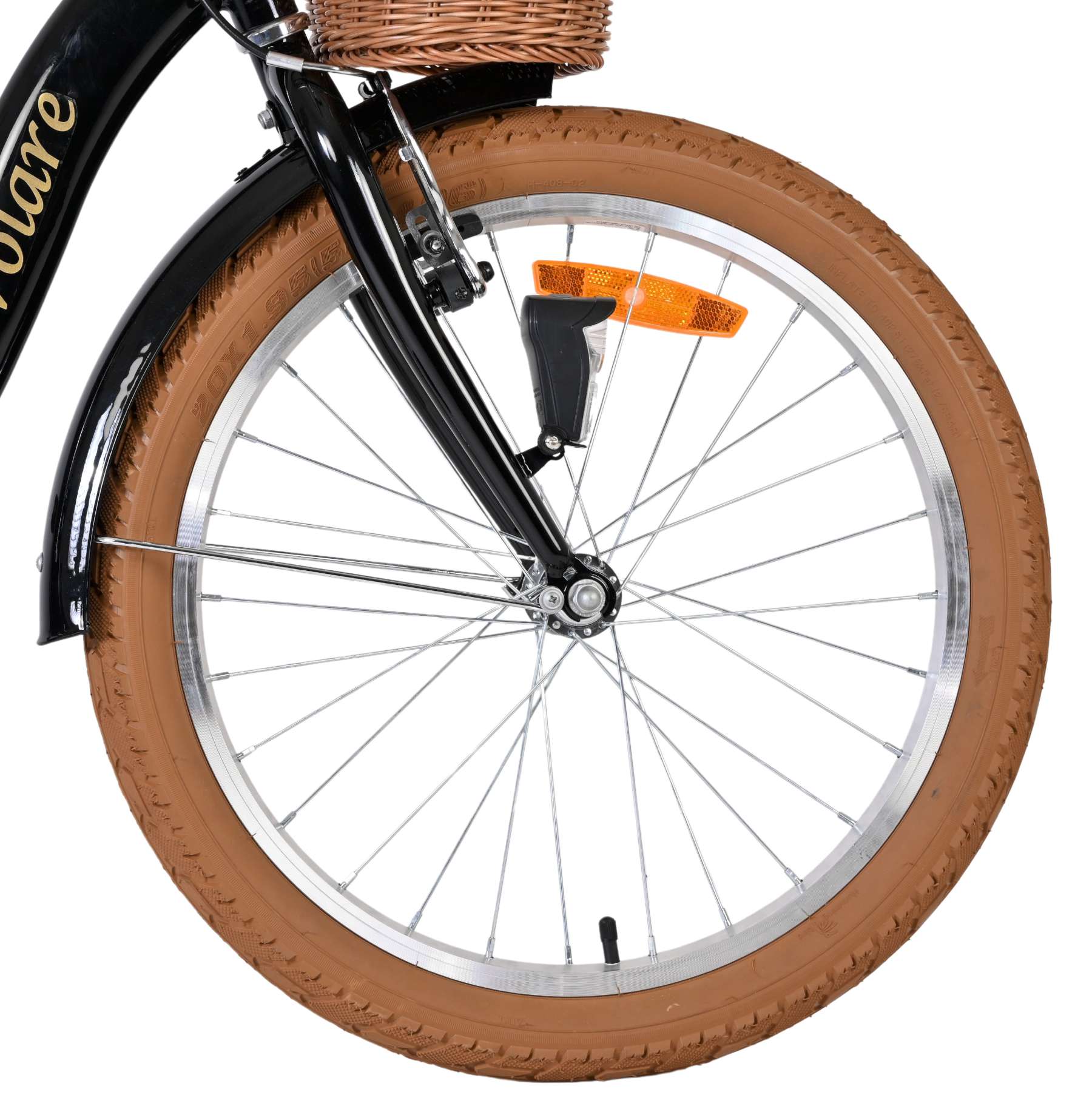 Volare Ashley Kinderfiets - Meisjes - 20 inch - Zwart 4 Volare Ashley Kinderfiets - Meisjes - 20 inch - Zwart - Afbeelding 4