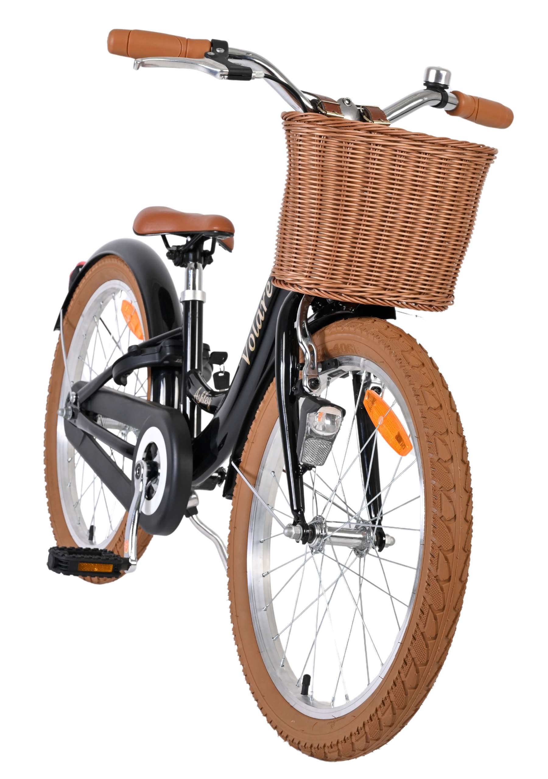 Volare Ashley Kinderfiets - Meisjes - 20 inch - Zwart 6 Volare Ashley Kinderfiets - Meisjes - 20 inch - Zwart - Afbeelding 6