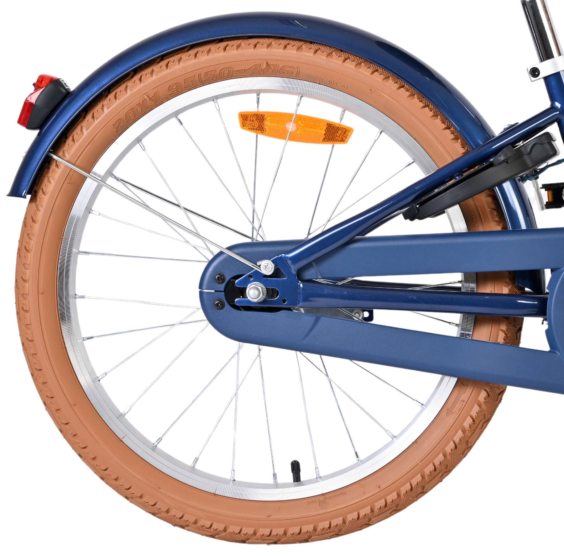 Volare Ashley Kinderfiets - Meisjes - 20 inch - Donkerblauw 2 Volare Ashley Kinderfiets - Meisjes - 20 inch - Donkerblauw - Afbeelding 2