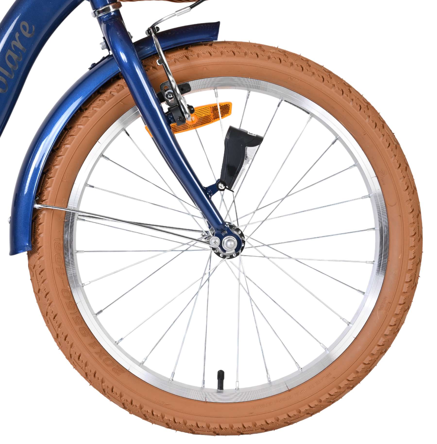 Volare Ashley Kinderfiets - Meisjes - 20 inch - Donkerblauw 3 Volare Ashley Kinderfiets - Meisjes - 20 inch - Donkerblauw - Afbeelding 3
