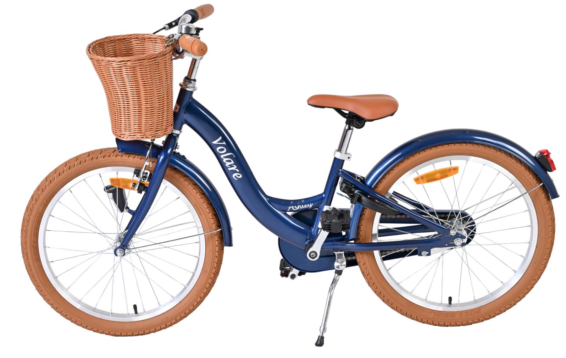 Volare Ashley Kinderfiets - Meisjes - 20 inch - Donkerblauw 7 Volare Ashley Kinderfiets - Meisjes - 20 inch - Donkerblauw - Afbeelding 7