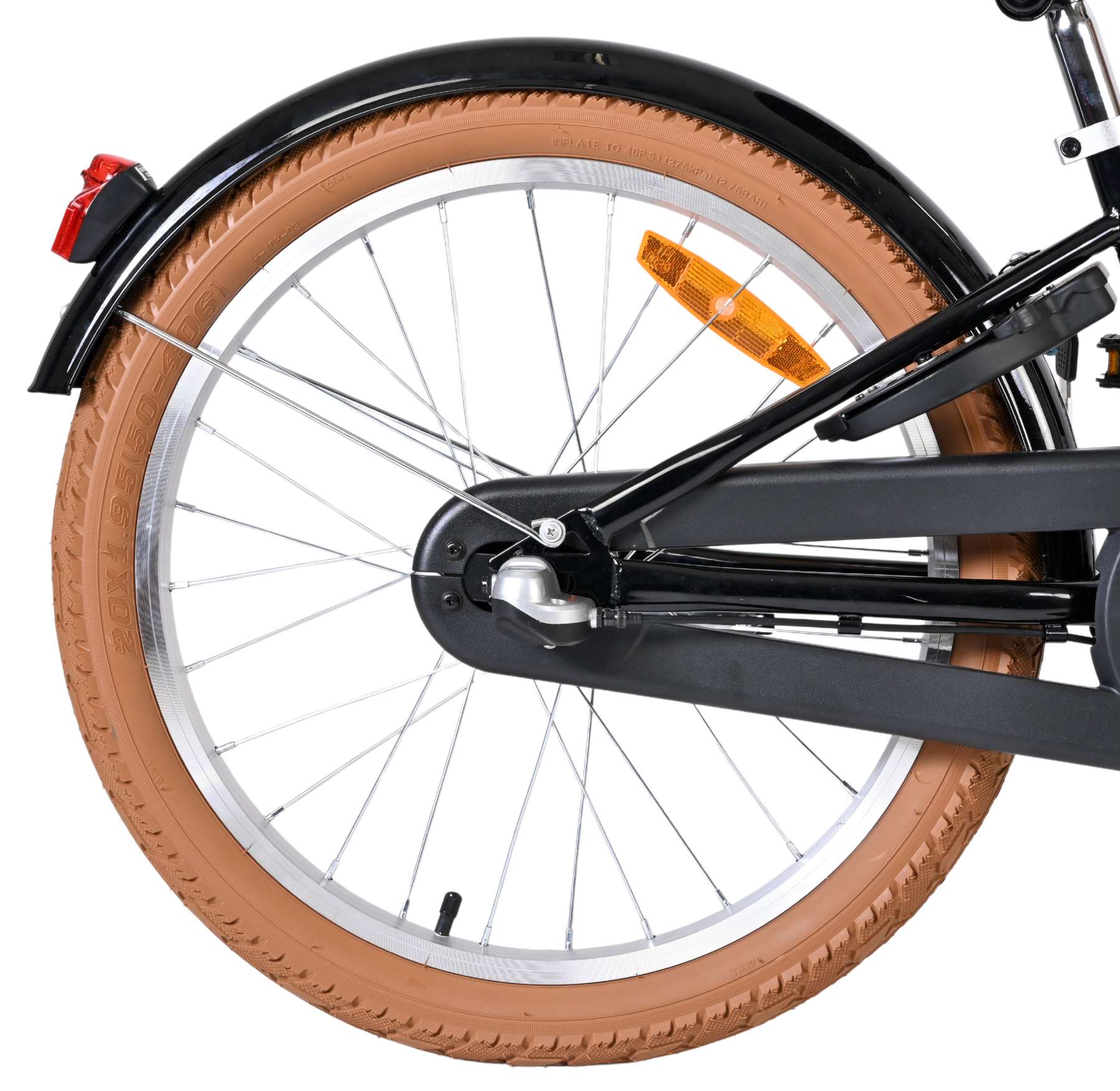Volare Ashley Kinderfiets - Meisjes - 20 inch - Zwart - Nexus 3 2 Volare Ashley Kinderfiets - Meisjes - 20 inch - Zwart - Nexus 3 - Afbeelding 2