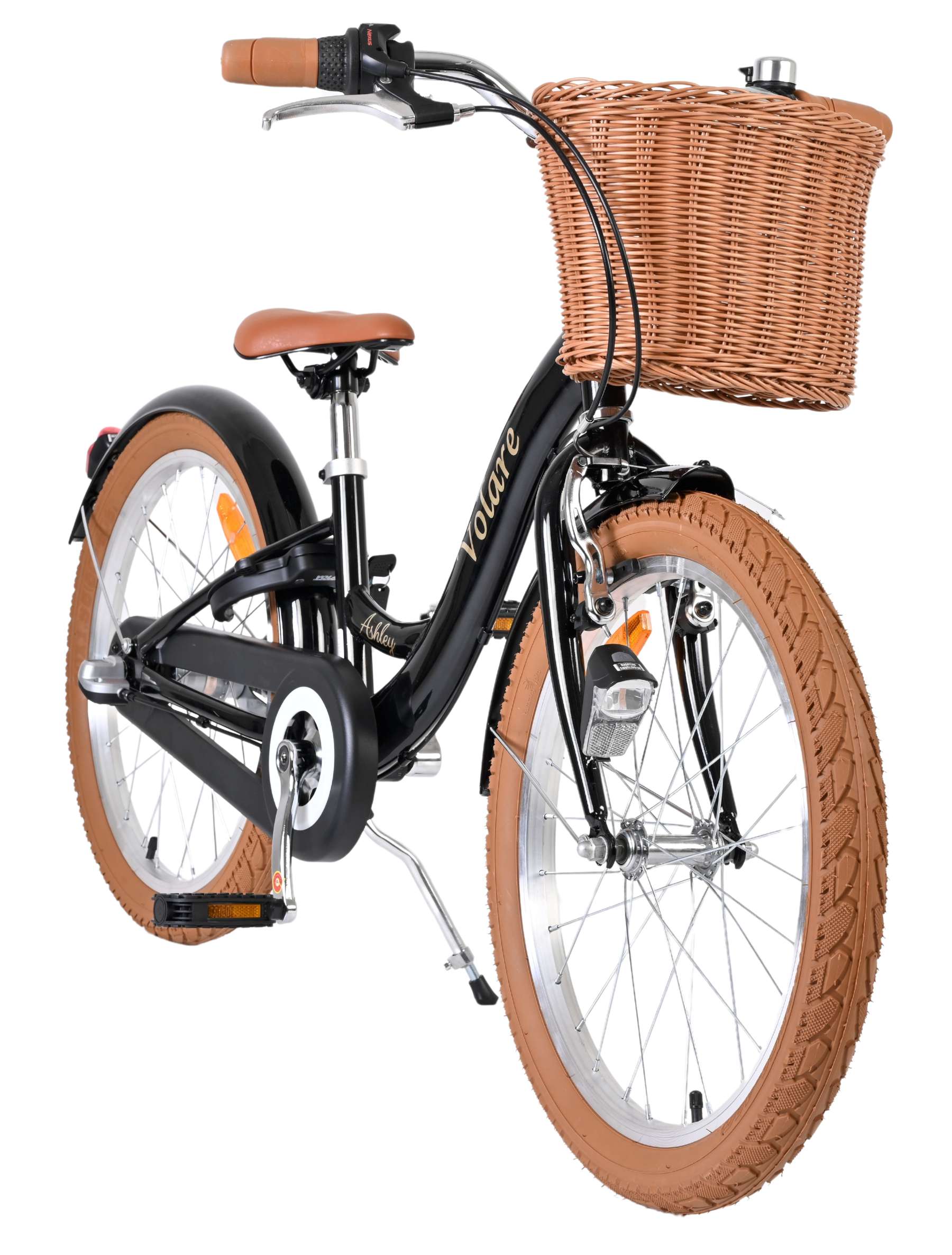Volare Ashley Kinderfiets - Meisjes - 20 inch - Zwart - Nexus 3 6 Volare Ashley Kinderfiets - Meisjes - 20 inch - Zwart - Nexus 3 - Afbeelding 6