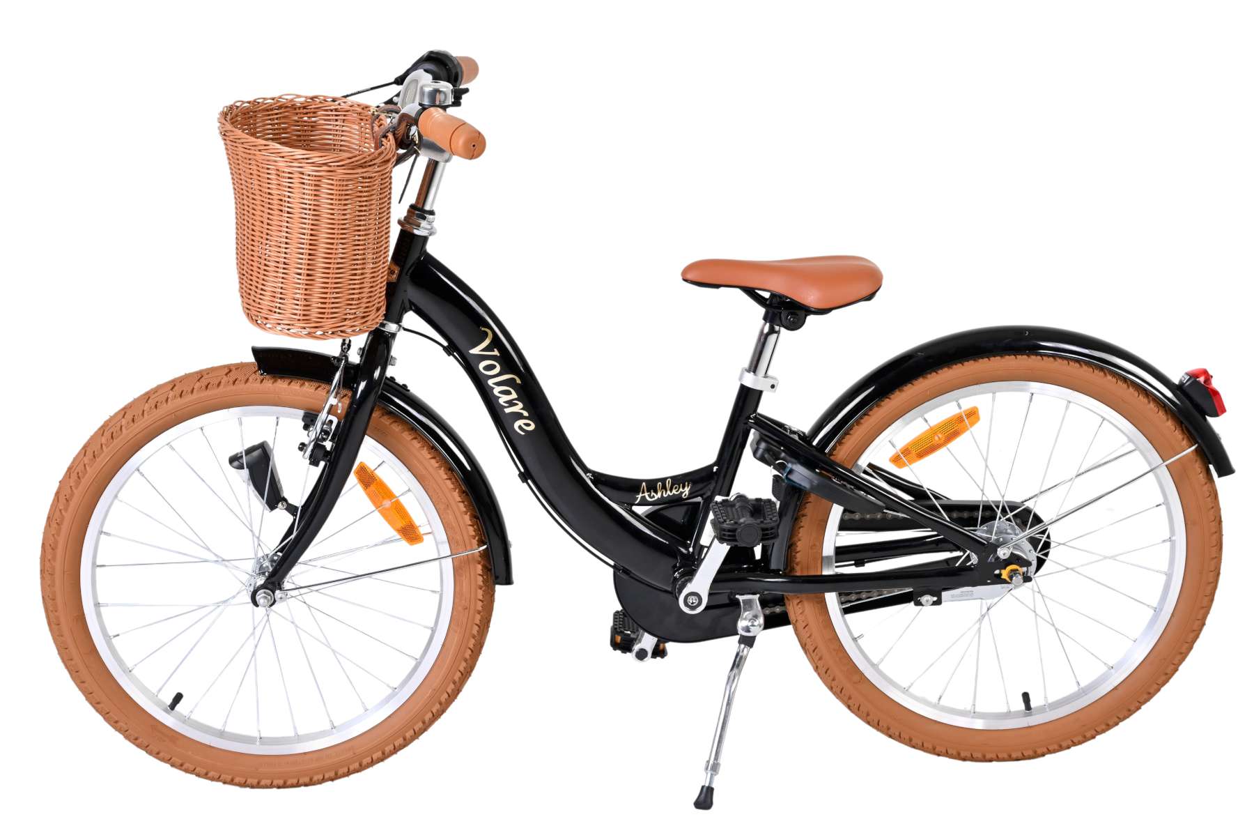 Volare Ashley Kinderfiets - Meisjes - 20 inch - Zwart - Nexus 3 8 Volare Ashley Kinderfiets - Meisjes - 20 inch - Zwart - Nexus 3 - Afbeelding 8