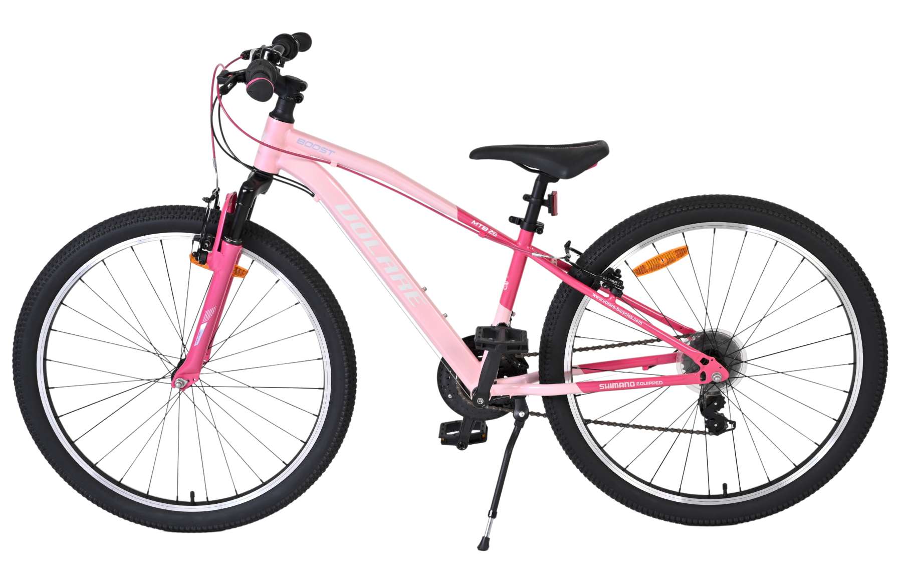 Volare Boost Kinderfiets - 26 inch - 21 speed - Roze 8 Volare Boost Kinderfiets - 26 inch - 21 speed - Roze - Afbeelding 8