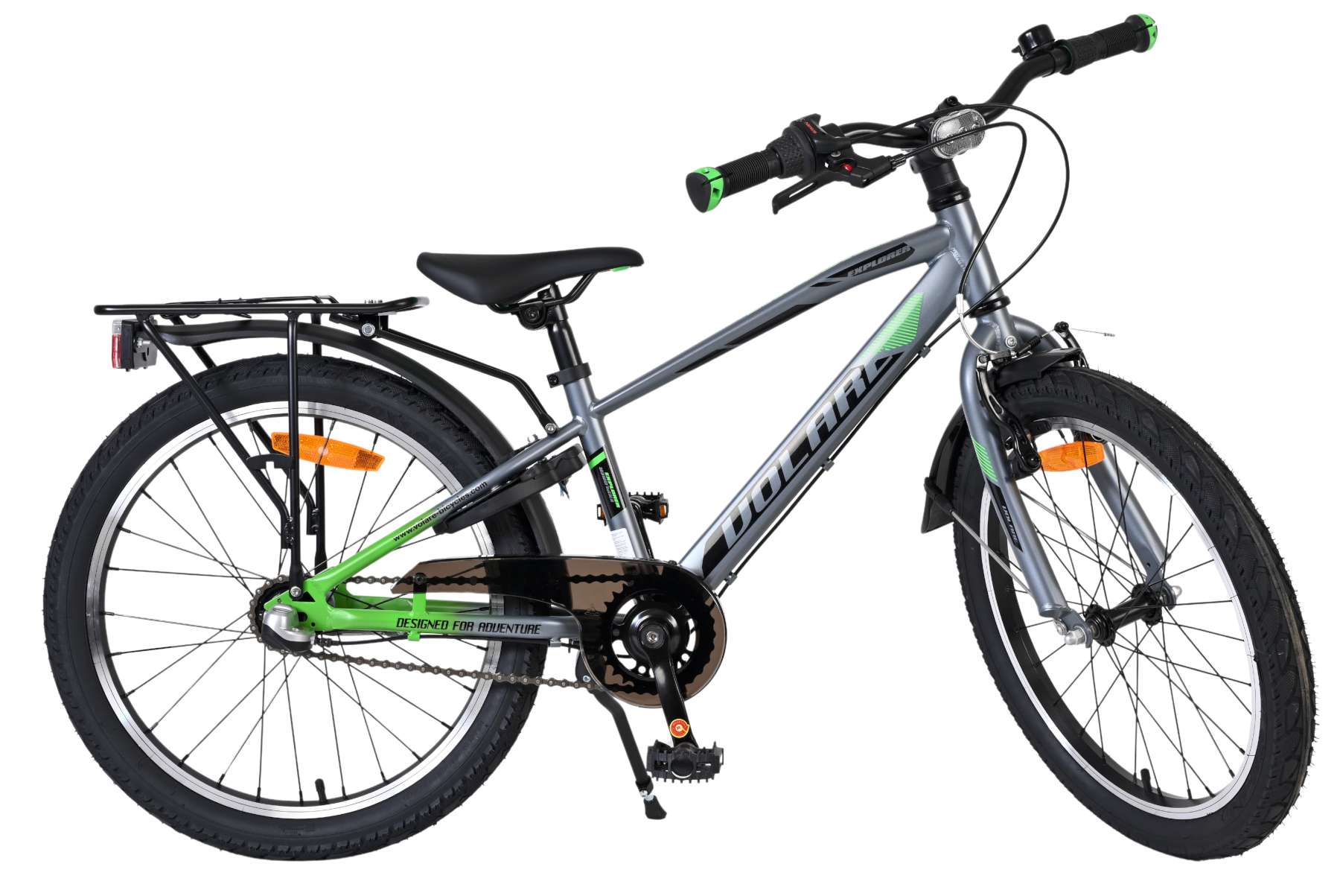 Volare Explorer Kinderfiets - Jongens - 20 inch - Donkergrijs - Nexus 3 11 Volare Explorer Kinderfiets - Jongens - 20 inch - Donkergrijs - Nexus 3 - Afbeelding 11