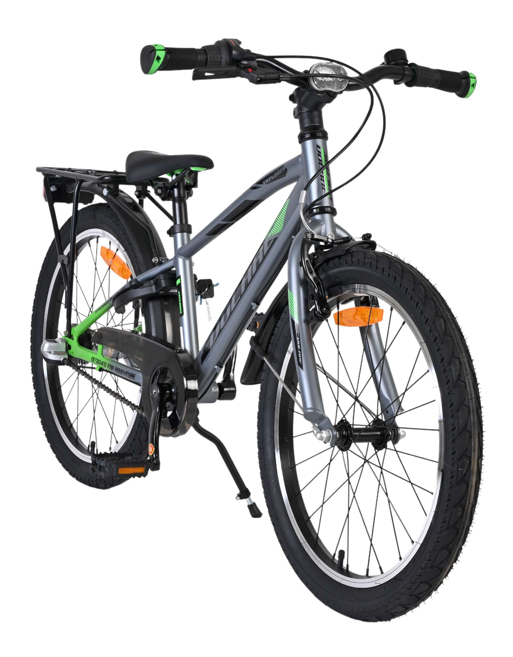 Volare Explorer Kinderfiets - Jongens - 20 inch - Donkergrijs - Nexus 3 6 Volare Explorer Kinderfiets - Jongens - 20 inch - Donkergrijs - Nexus 3 - Afbeelding 6