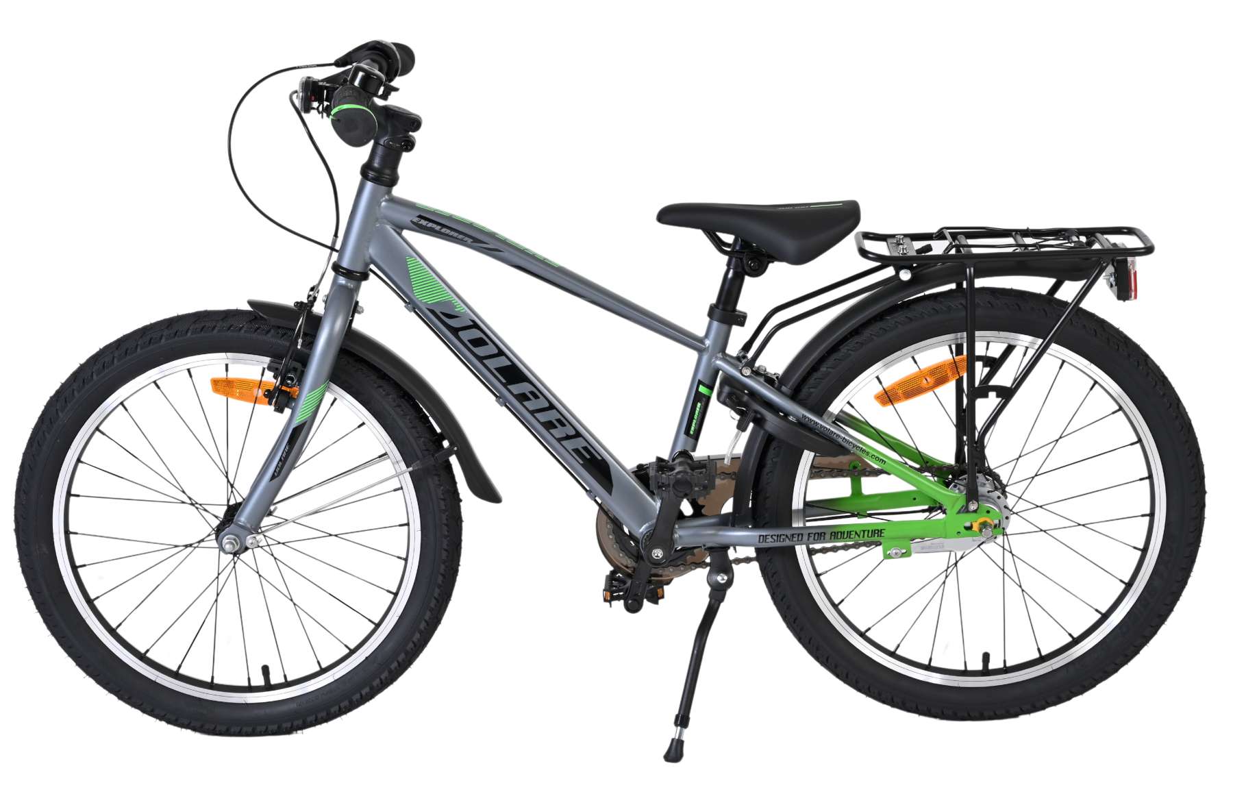 Volare Explorer Kinderfiets - Jongens - 20 inch - Donkergrijs - Nexus 3 8 Volare Explorer Kinderfiets - Jongens - 20 inch - Donkergrijs - Nexus 3 - Afbeelding 8