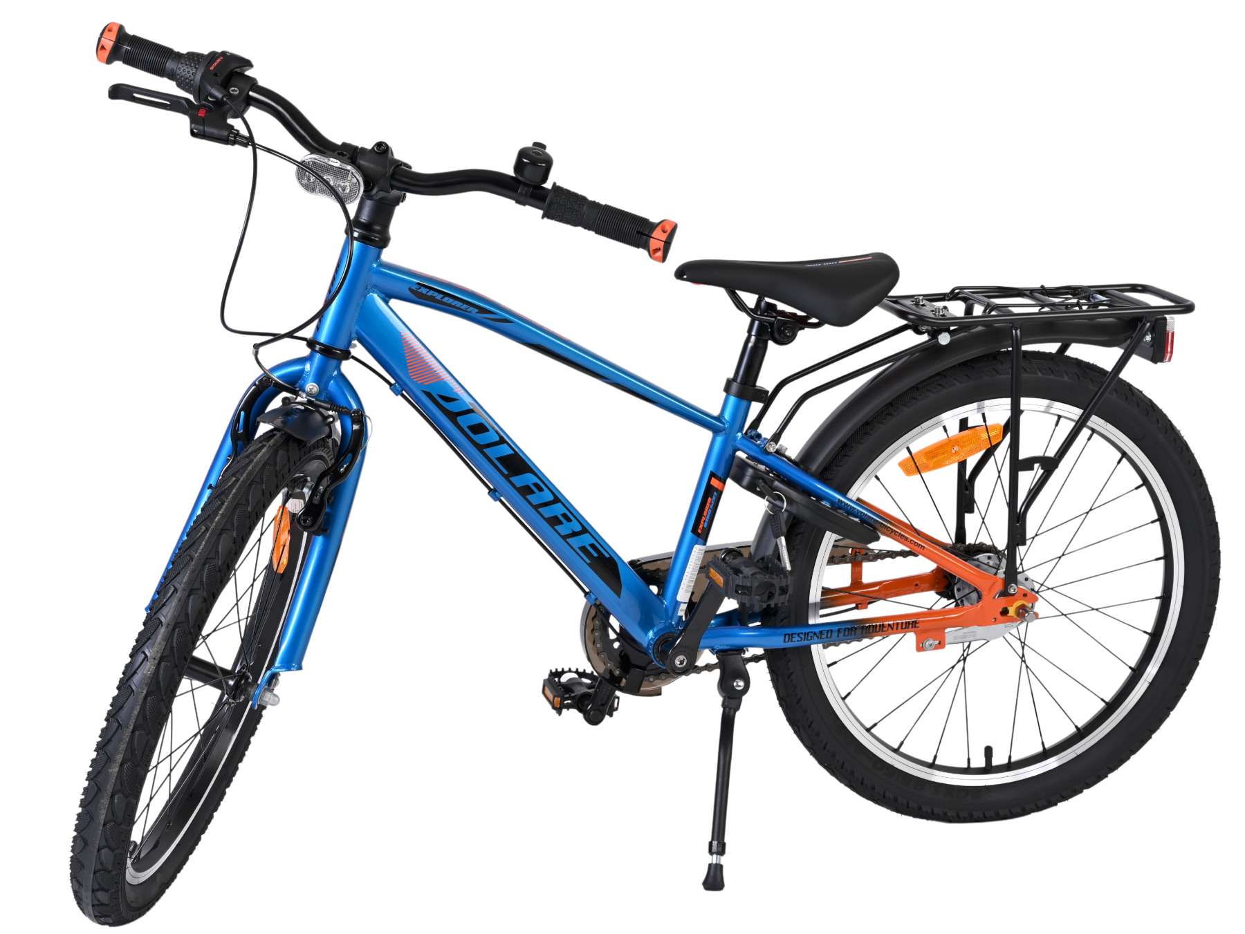 Volare Explorer Kinderfiets - Jongens - 20 inch - Blauw/Oranje - Nexus 3 9 Volare Explorer Kinderfiets - Jongens - 20 inch - Blauw/Oranje - Nexus 3 - Afbeelding 9