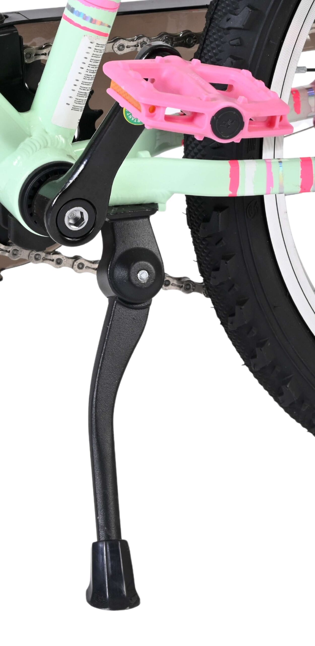 Volare Milano Kinderfiets - Meisjes - 18 inch - Mintgroen - 6 versnellingen - Afbeelding 10