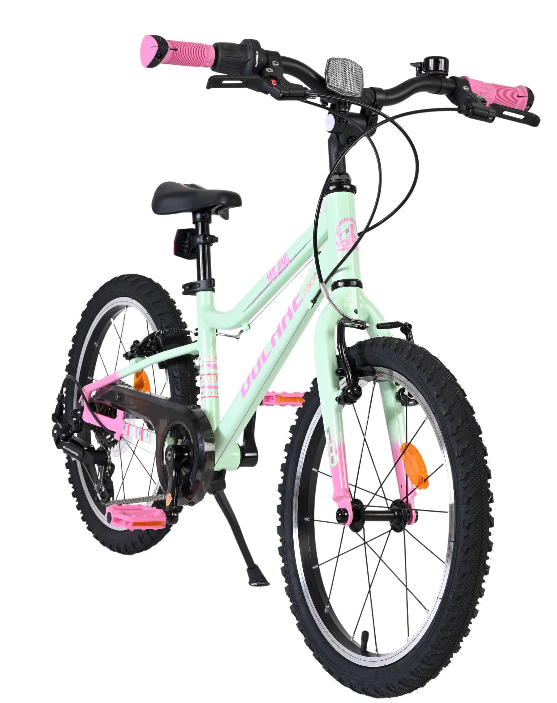 Volare Milano Kinderfiets - Meisjes - 18 inch - Mintgroen - 6 versnellingen - Afbeelding 6