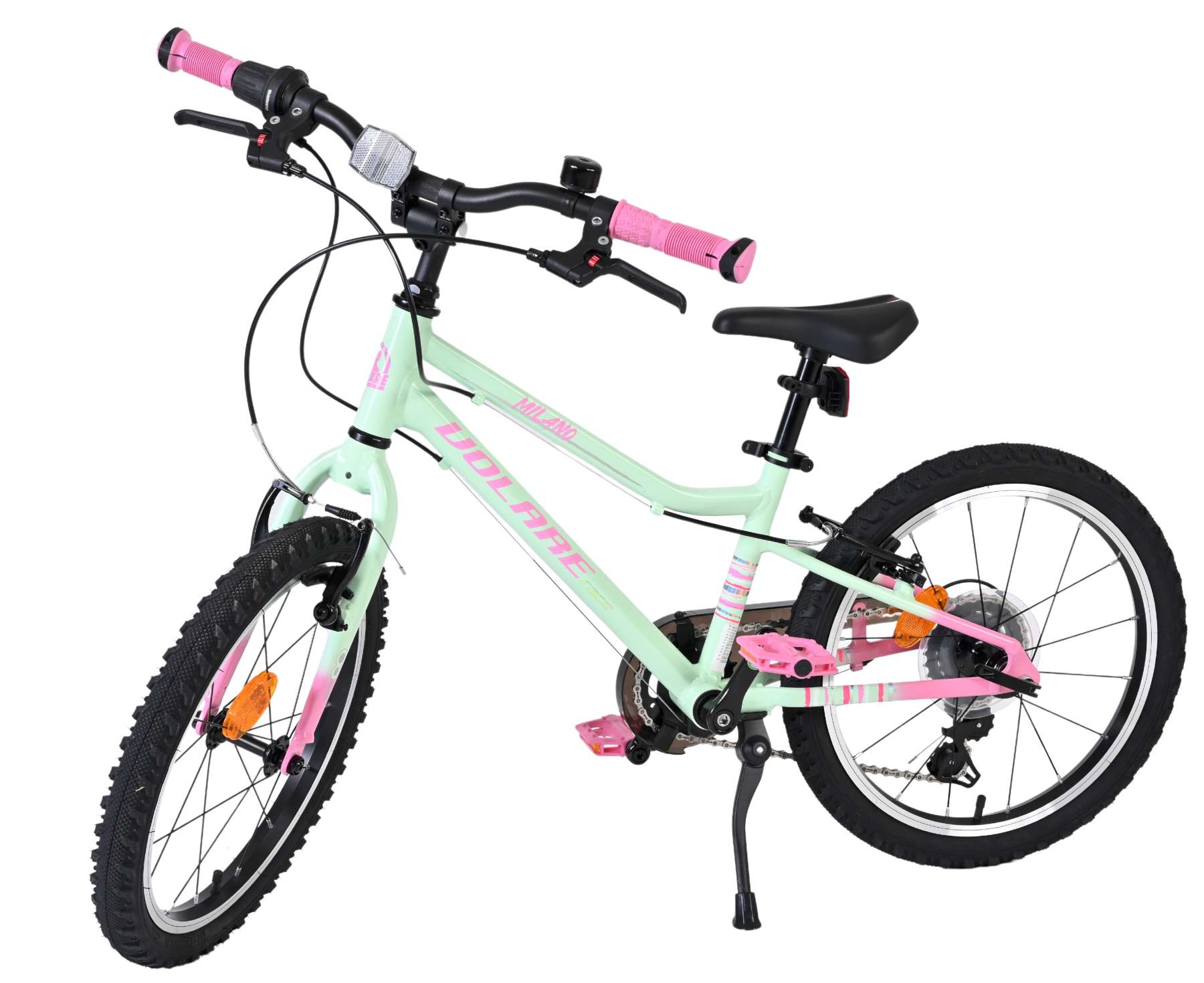 Volare Milano Kinderfiets - Meisjes - 18 inch - Mintgroen - 6 versnellingen - Afbeelding 9