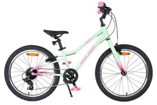 Volare Milano Kinderfiets - Meisjes - 20 inch - Mintgroen- 6-speed