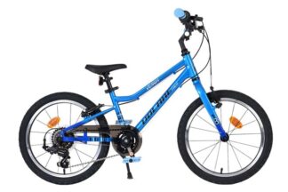Volare Venom Kinderfiets - Jongens - 18 inch - 6 Speed - Blauw - Twee handremmen