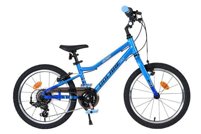Volare Venom Kinderfiets - Jongens - 18 inch - 6 Speed - Blauw - Twee handremmen 1 Volare Venom Kinderfiets - Jongens - 18 inch - 6 Speed - Blauw - Twee handremmen