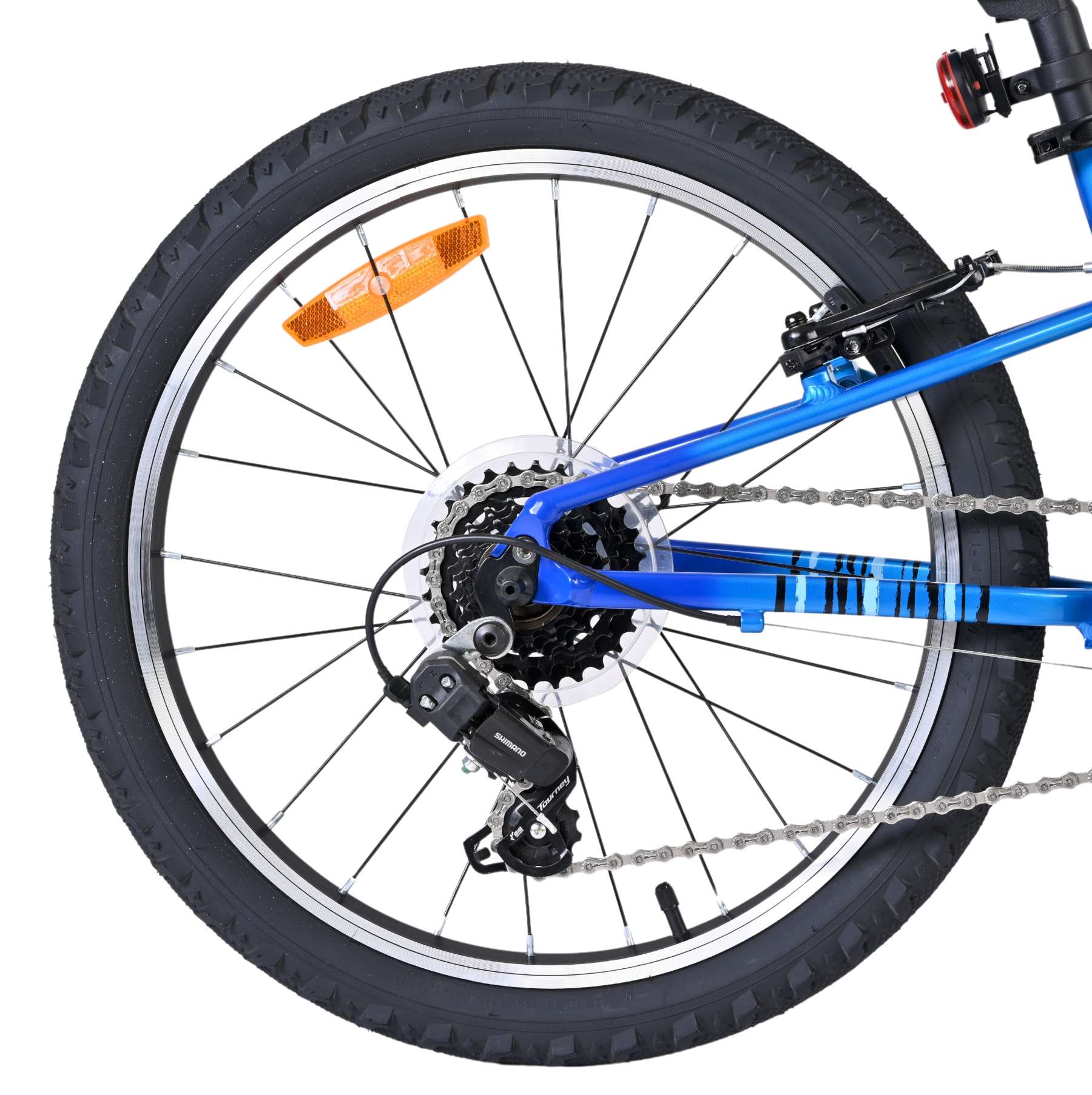 Volare Venom Kinderfiets - Jongens - 20 inch - Blauw - Twee handremmen 2 Volare Venom Kinderfiets - Jongens - 20 inch - Blauw - Twee handremmen - Afbeelding 2