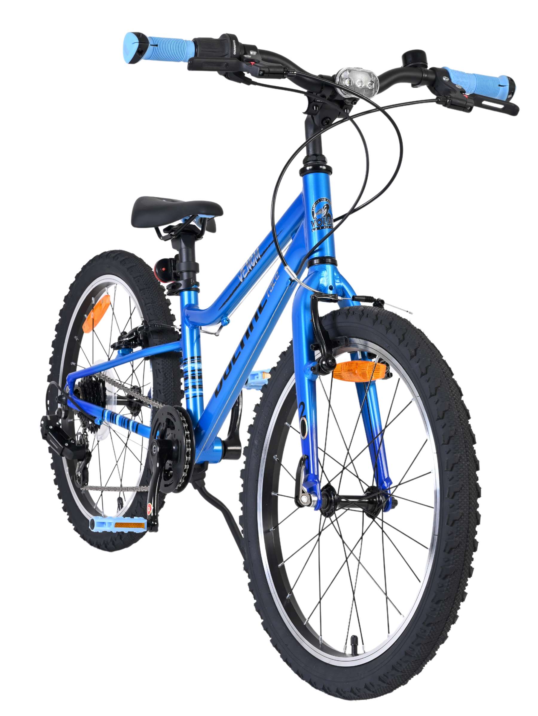 Volare Venom Kinderfiets - Jongens - 20 inch - Blauw - Twee handremmen 5 Volare Venom Kinderfiets - Jongens - 20 inch - Blauw - Twee handremmen - Afbeelding 5