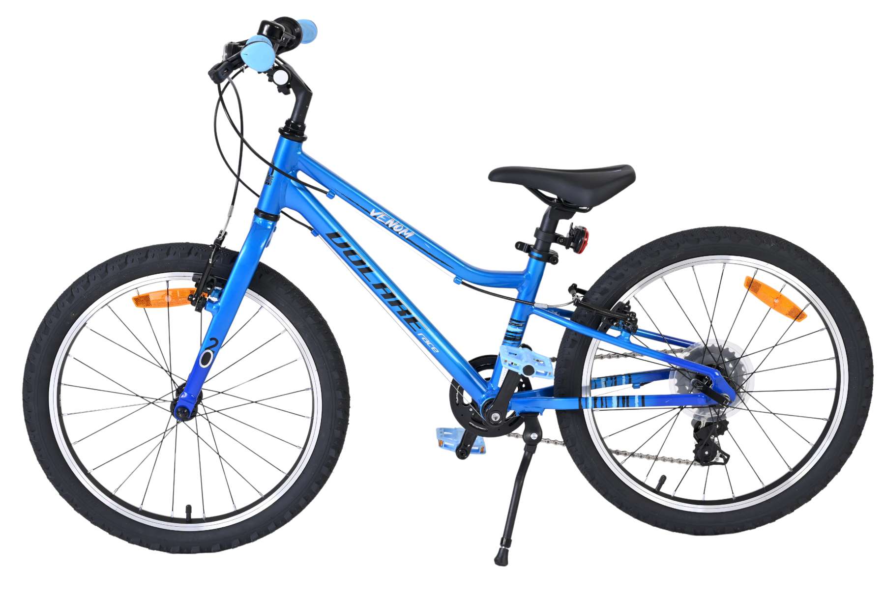 Volare Venom Kinderfiets - Jongens - 20 inch - Blauw - Twee handremmen 7 Volare Venom Kinderfiets - Jongens - 20 inch - Blauw - Twee handremmen - Afbeelding 7