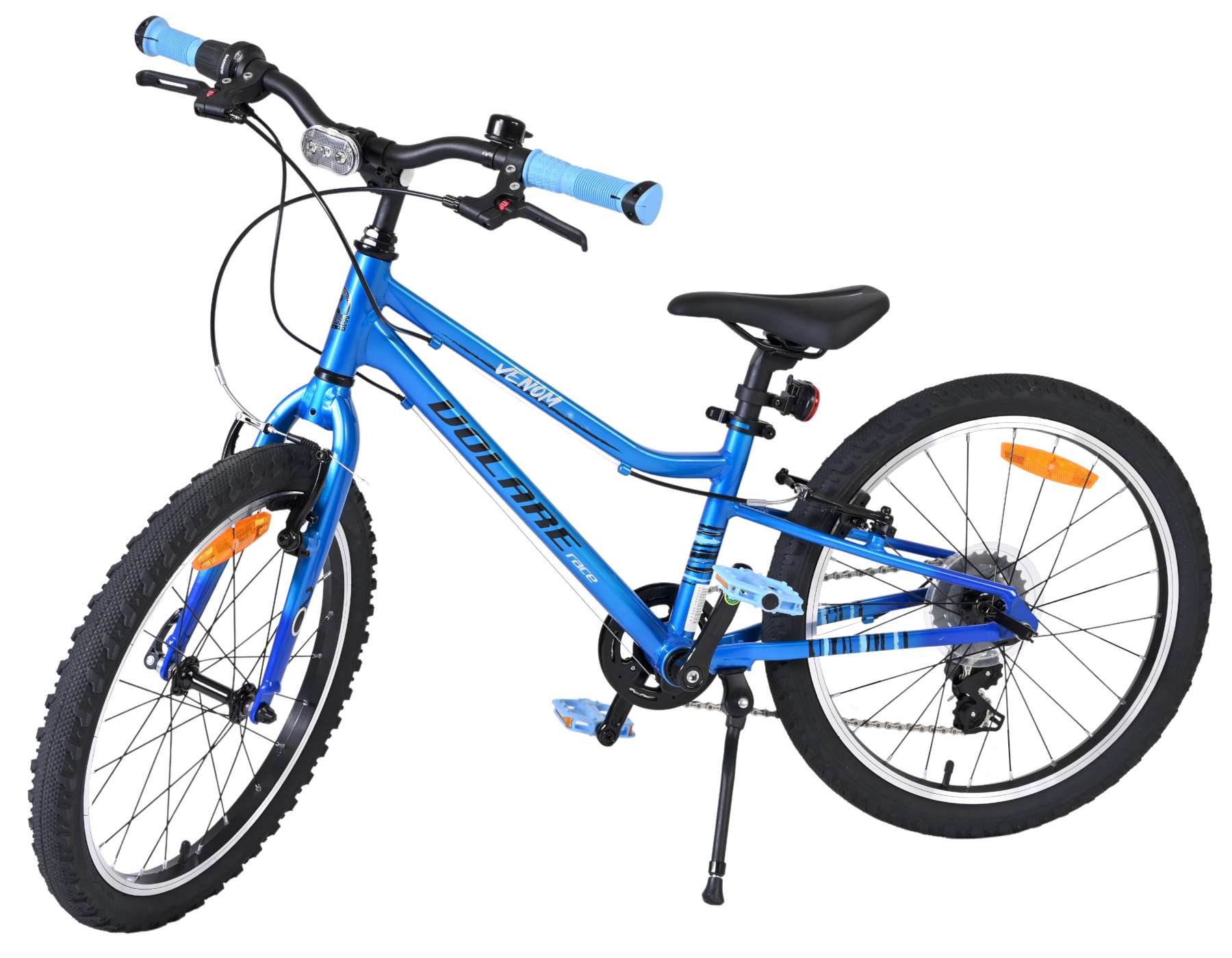 Volare Venom Kinderfiets - Jongens - 20 inch - Blauw - Twee handremmen 8 Volare Venom Kinderfiets - Jongens - 20 inch - Blauw - Twee handremmen - Afbeelding 8
