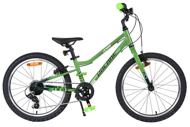Volare Venom Kinderfiets - Jongens - 20 inch - Groen - Twee handremmen 1 Volare Venom Kinderfiets - Jongens - 20 inch - Groen - Twee handremmen