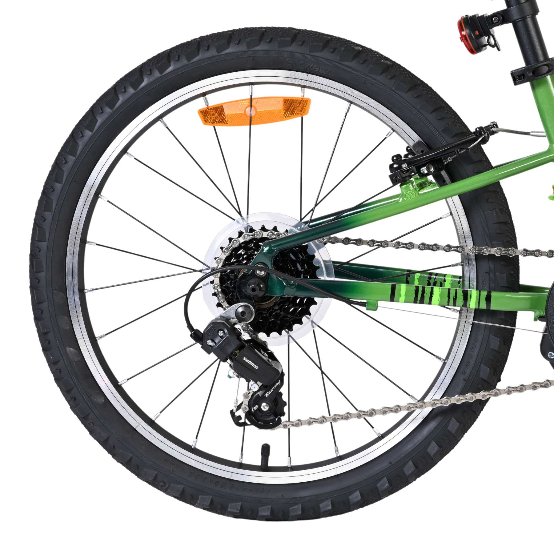 Volare Venom Kinderfiets - Jongens - 20 inch - Groen - Twee handremmen 2 Volare Venom Kinderfiets - Jongens - 20 inch - Groen - Twee handremmen - Afbeelding 2