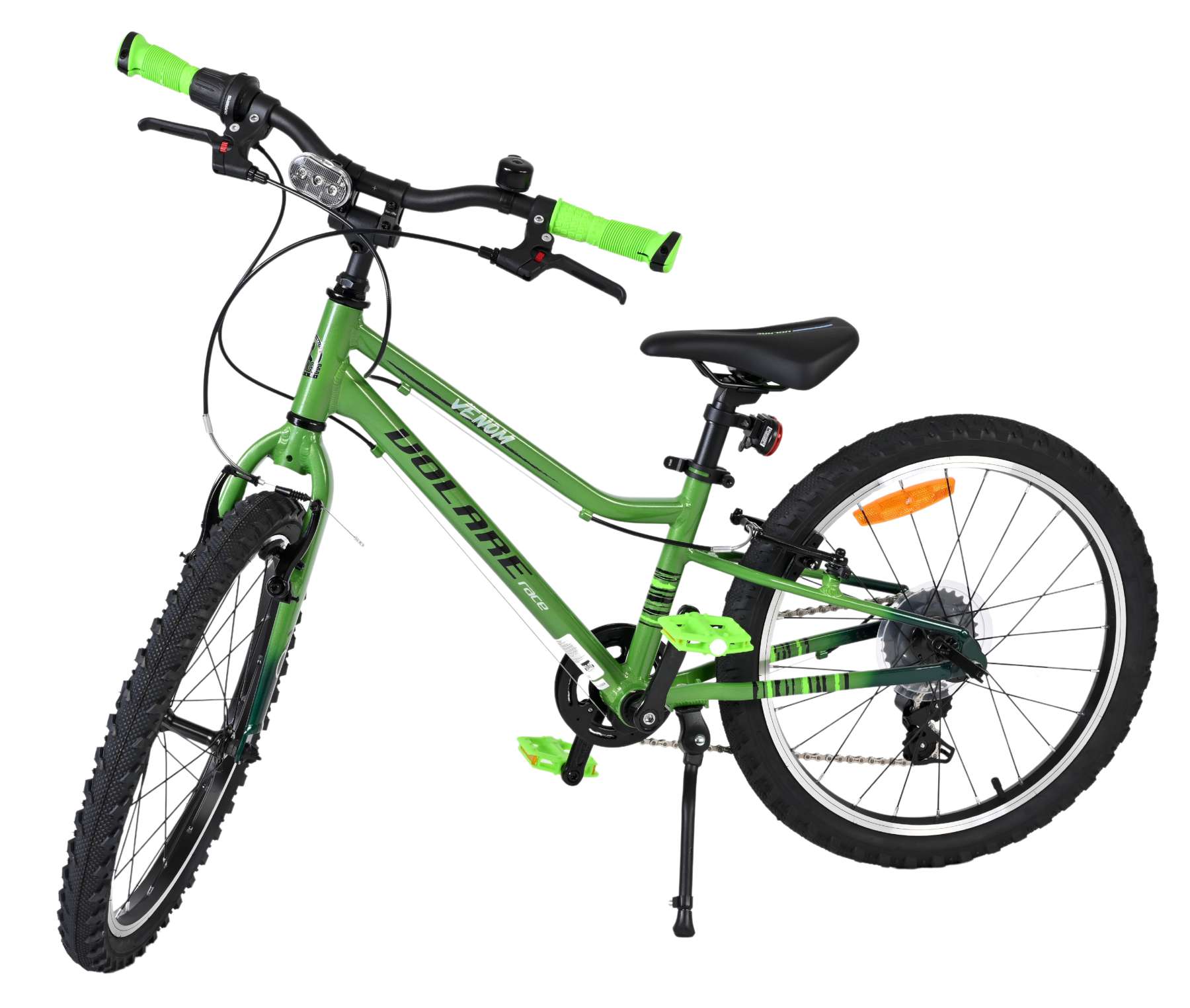 Volare Venom Kinderfiets - Jongens - 20 inch - Groen - Twee handremmen 9 Volare Venom Kinderfiets - Jongens - 20 inch - Groen - Twee handremmen - Afbeelding 9